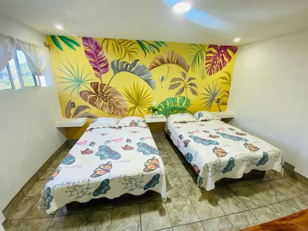 Double Room with Two Double Beds in K&M HOTEL Double Room with Two Double Beds in K&M HOTEL