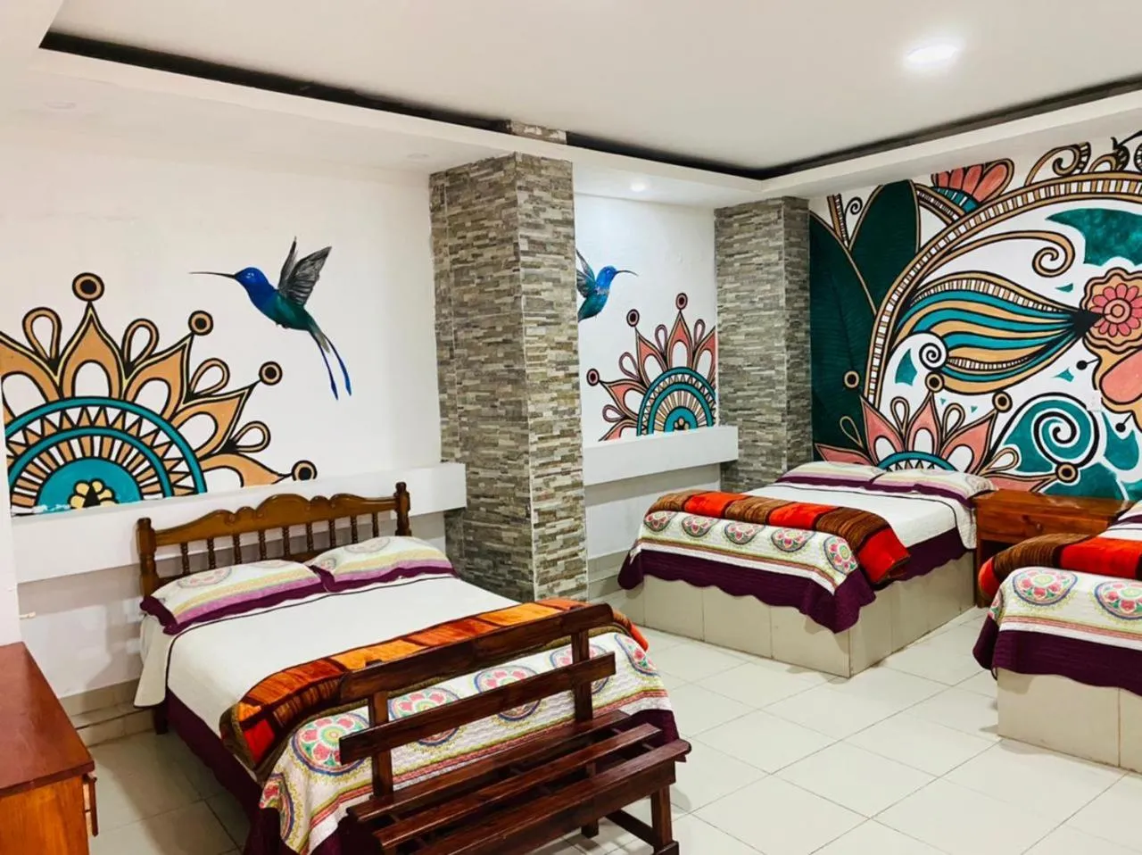 Deluxe Family Room in K&M HOTEL