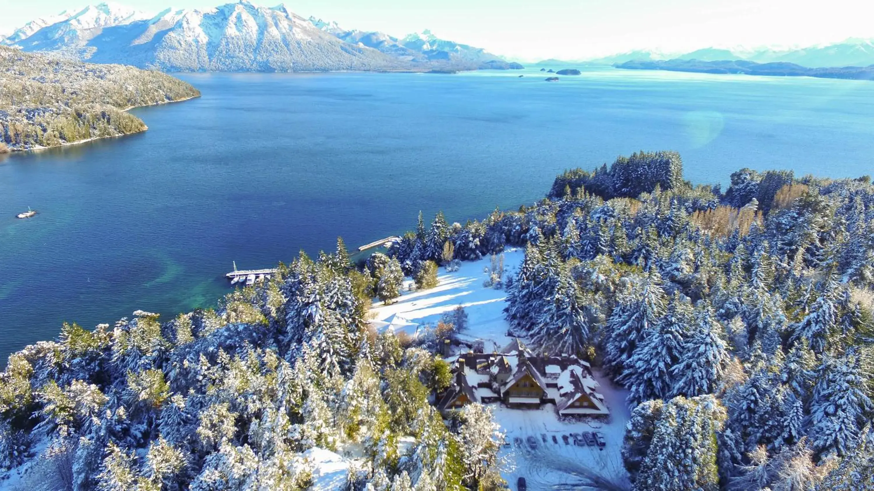 Bird's eye view in Hotel Tunquelén Bird's eye view in Hotel Tunquelén