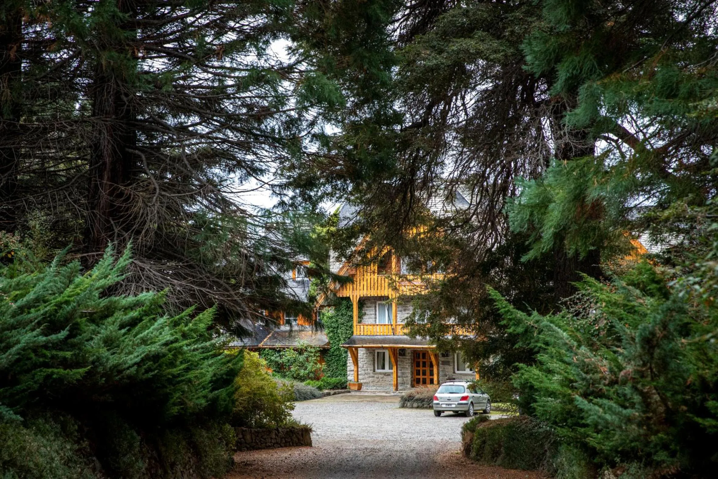 Garden in Hotel Tunquelén