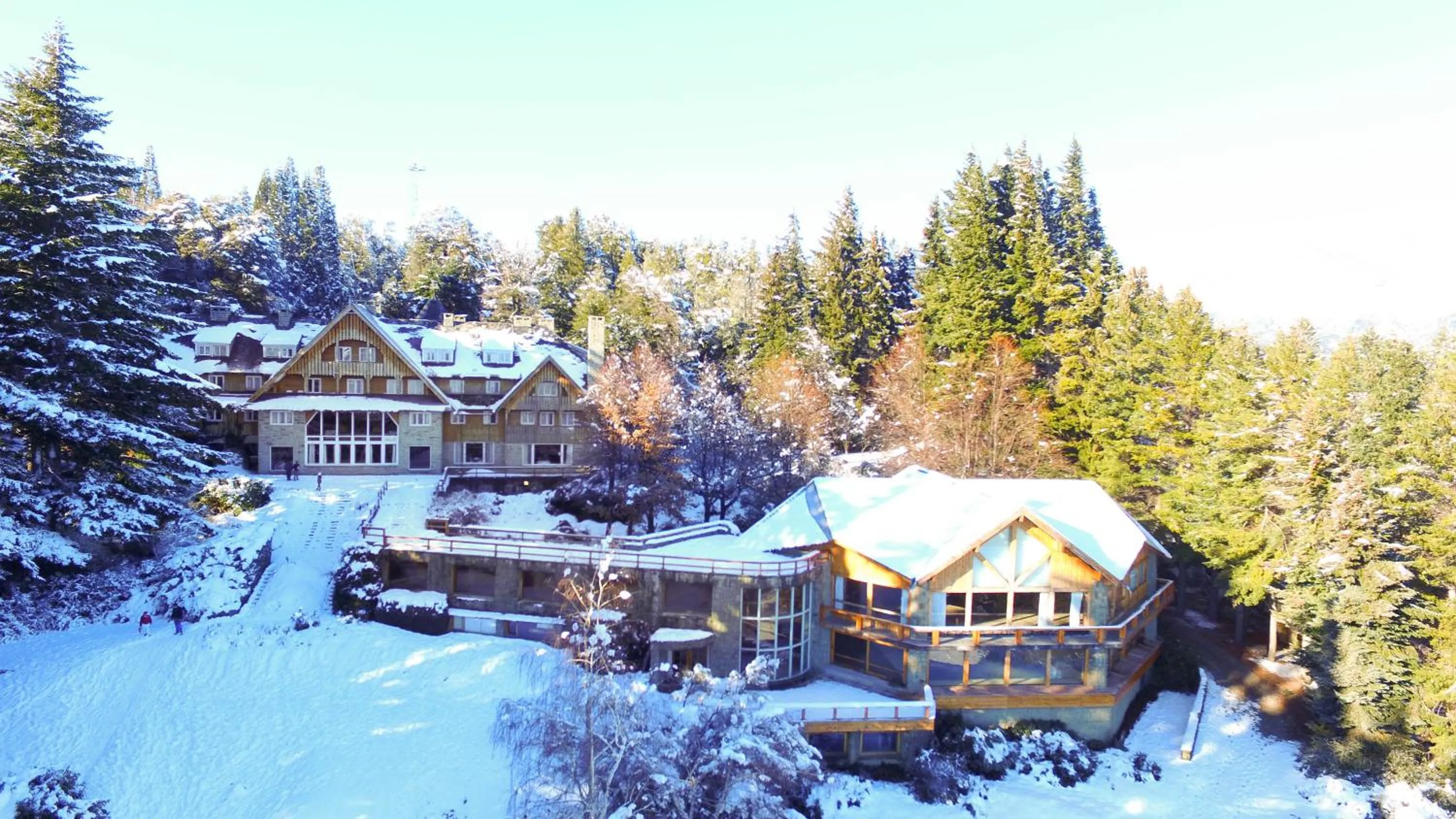 Natural landscape in Hotel Tunquelén