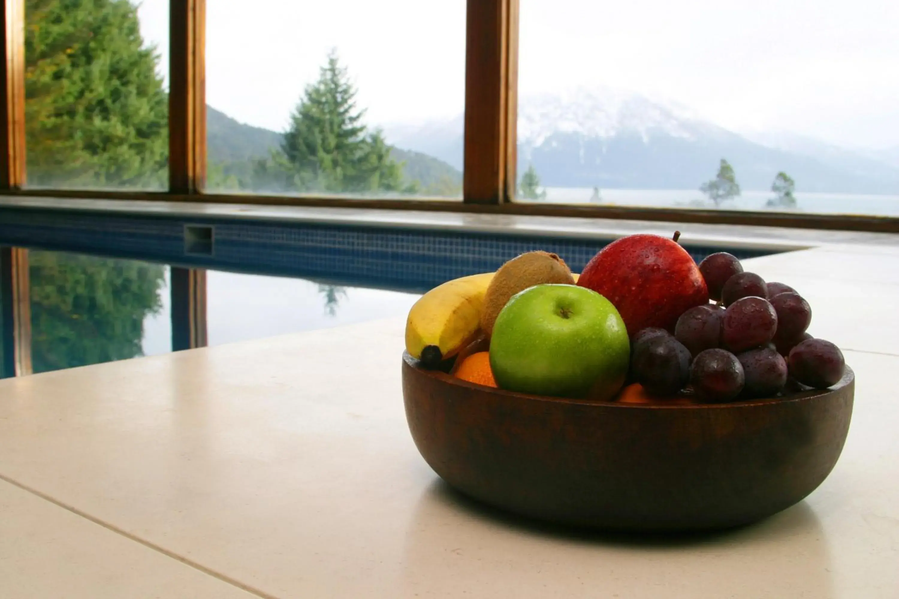 Swimming pool in Hotel Tunquelén Swimming pool in Hotel Tunquelén