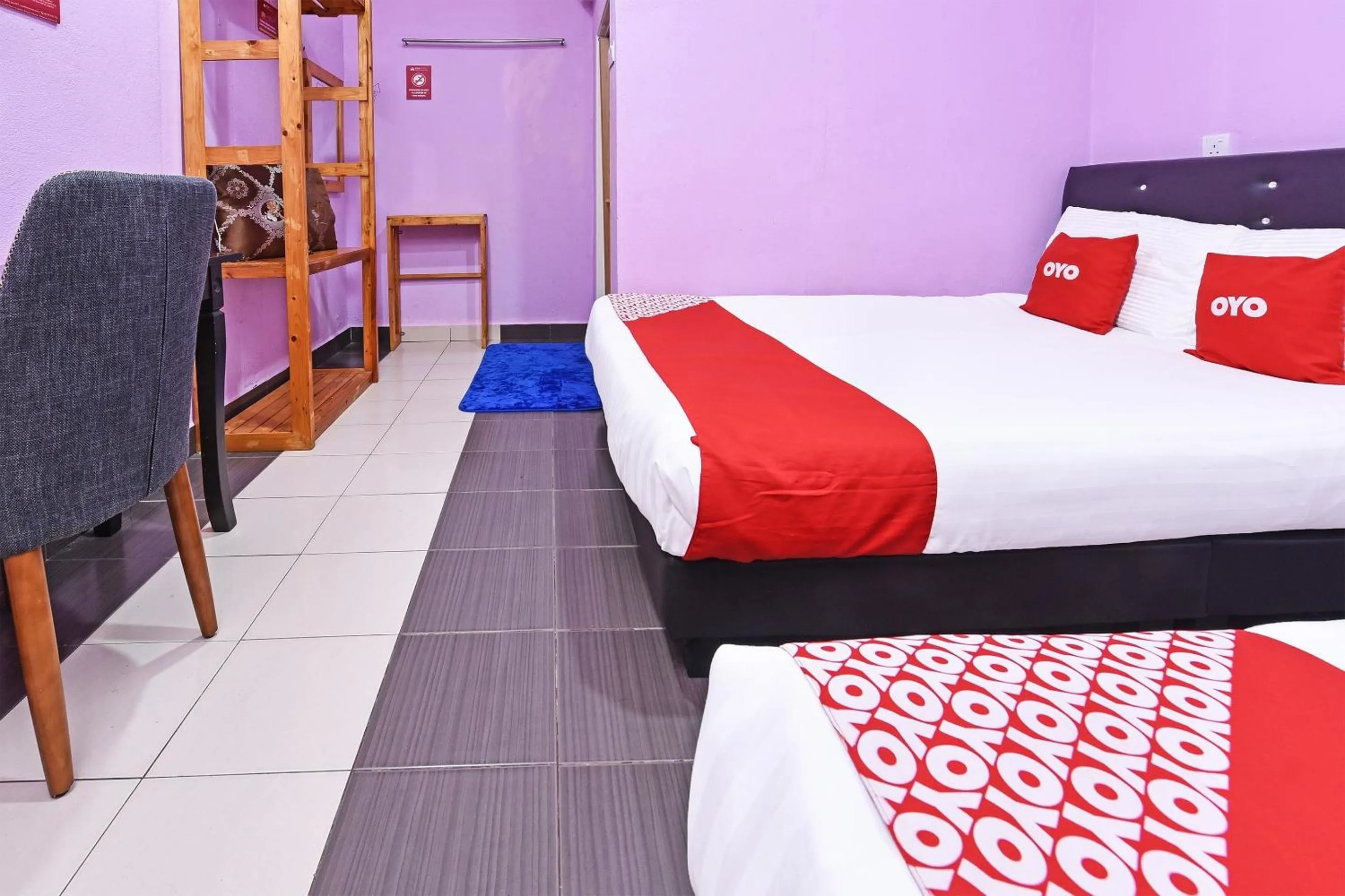 Bedroom, Bed in Hotel O Awan Biru Motel