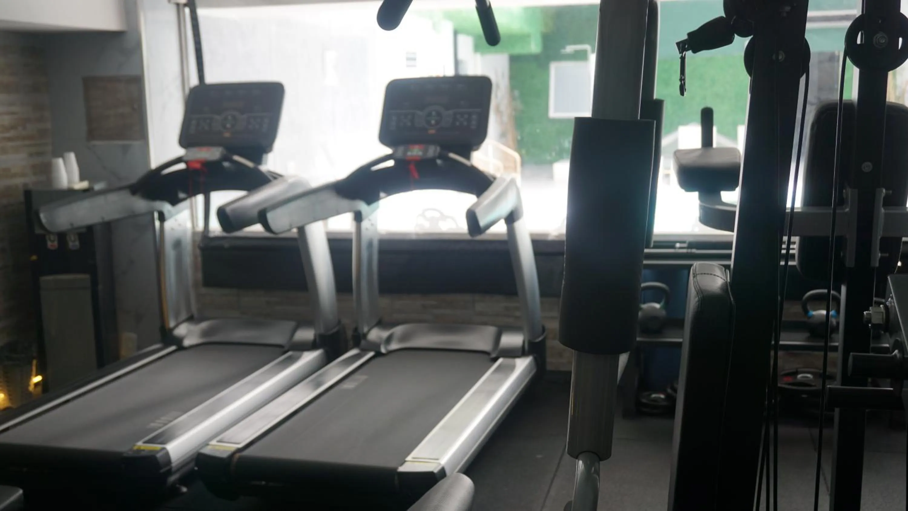 Fitness centre/facilities in Ker Recoleta Hotel