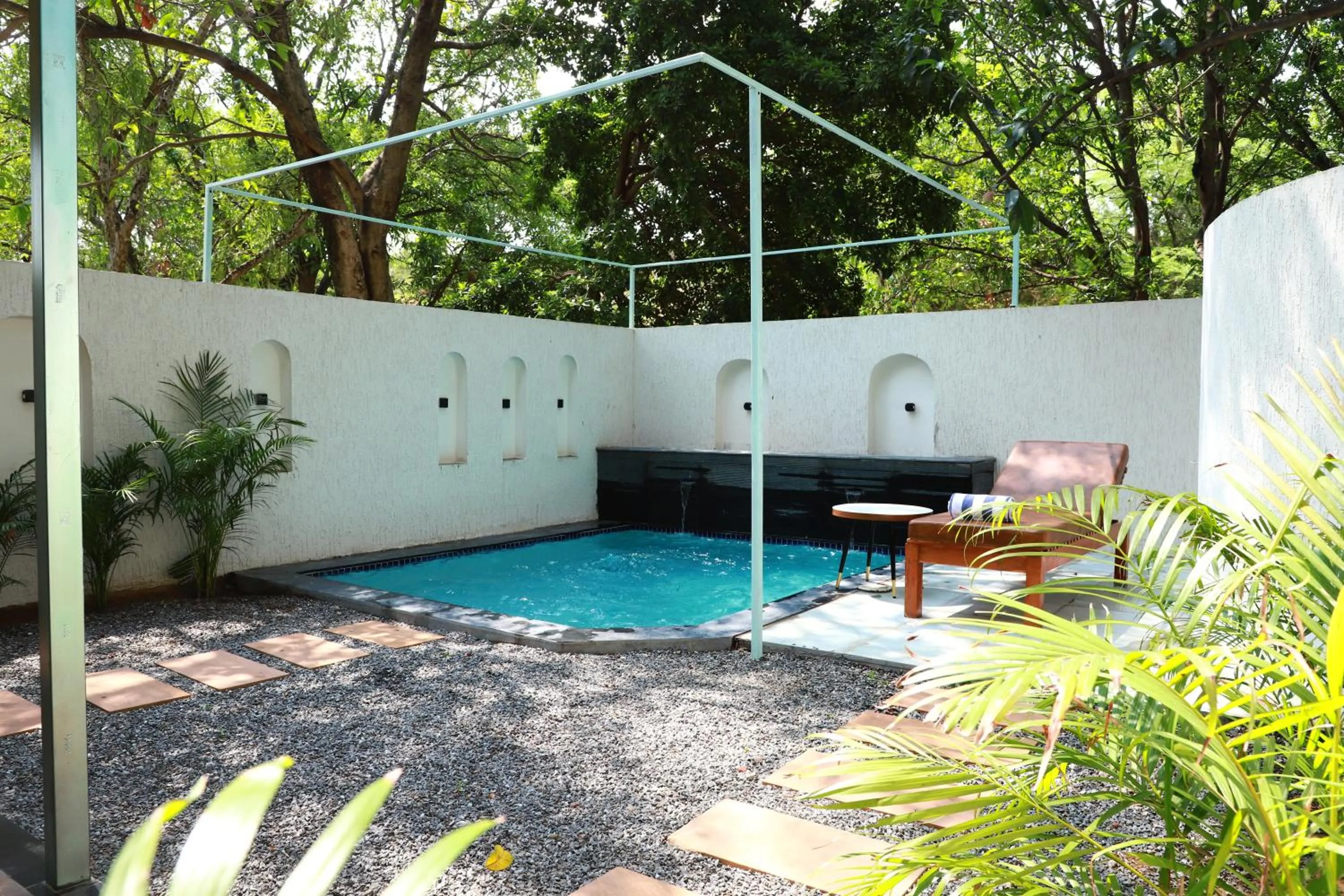 Swimming pool in Savitri Resort