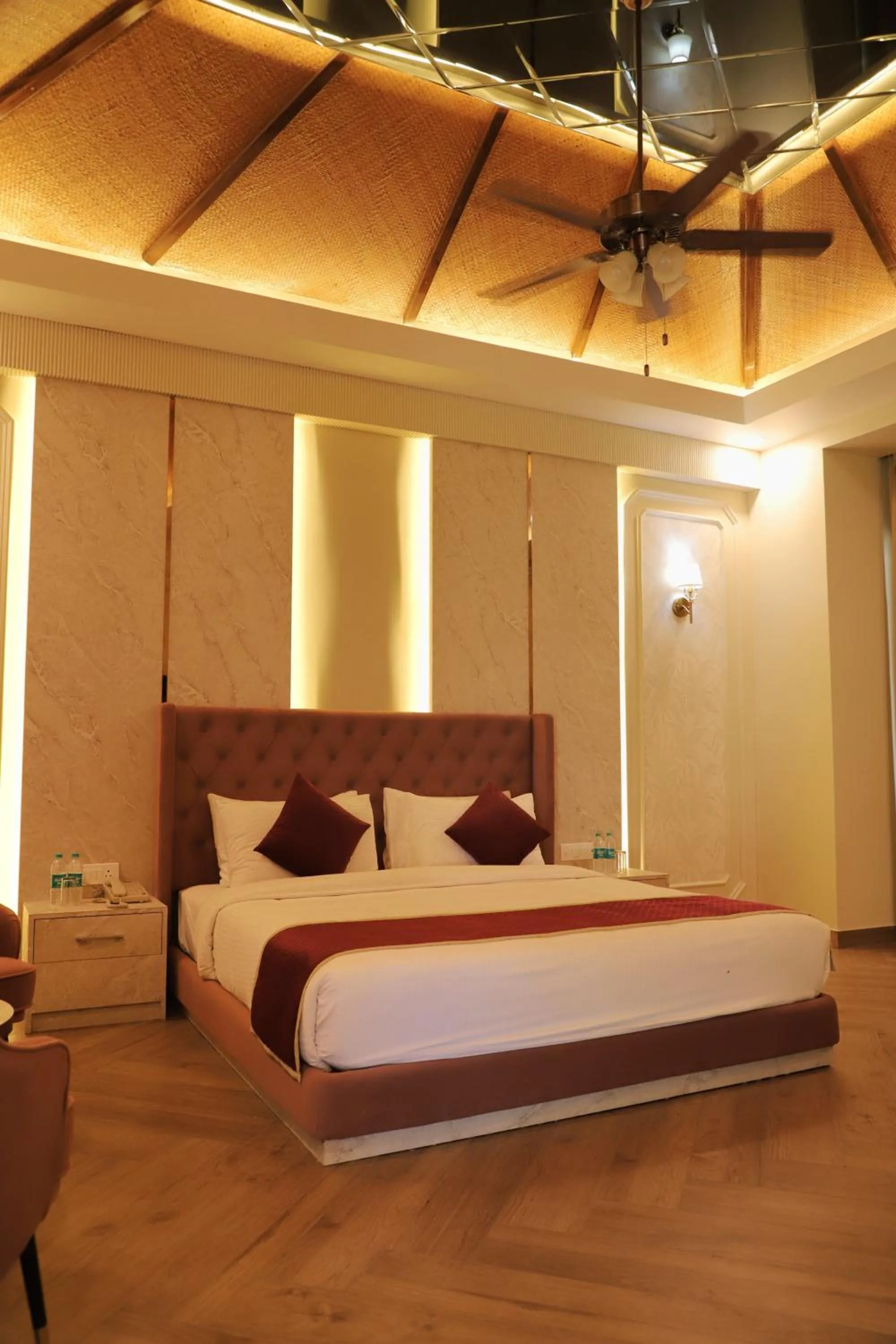 Bed in Savitri Resort