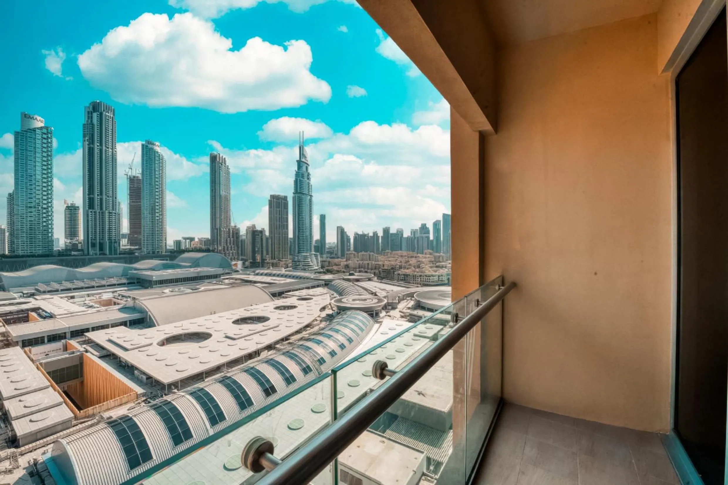 View (from property/room) in Emaar Fashion Avenue one bedroom - Formerly Address Dubai Mall Four Apple Holiday Homes