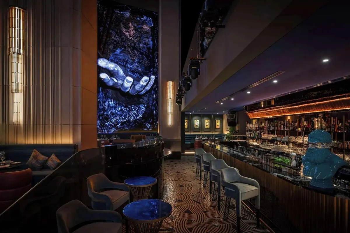 Lobby or reception in Emaar Fashion Avenue one bedroom - Formerly Address Dubai Mall Four Apple Holiday Homes