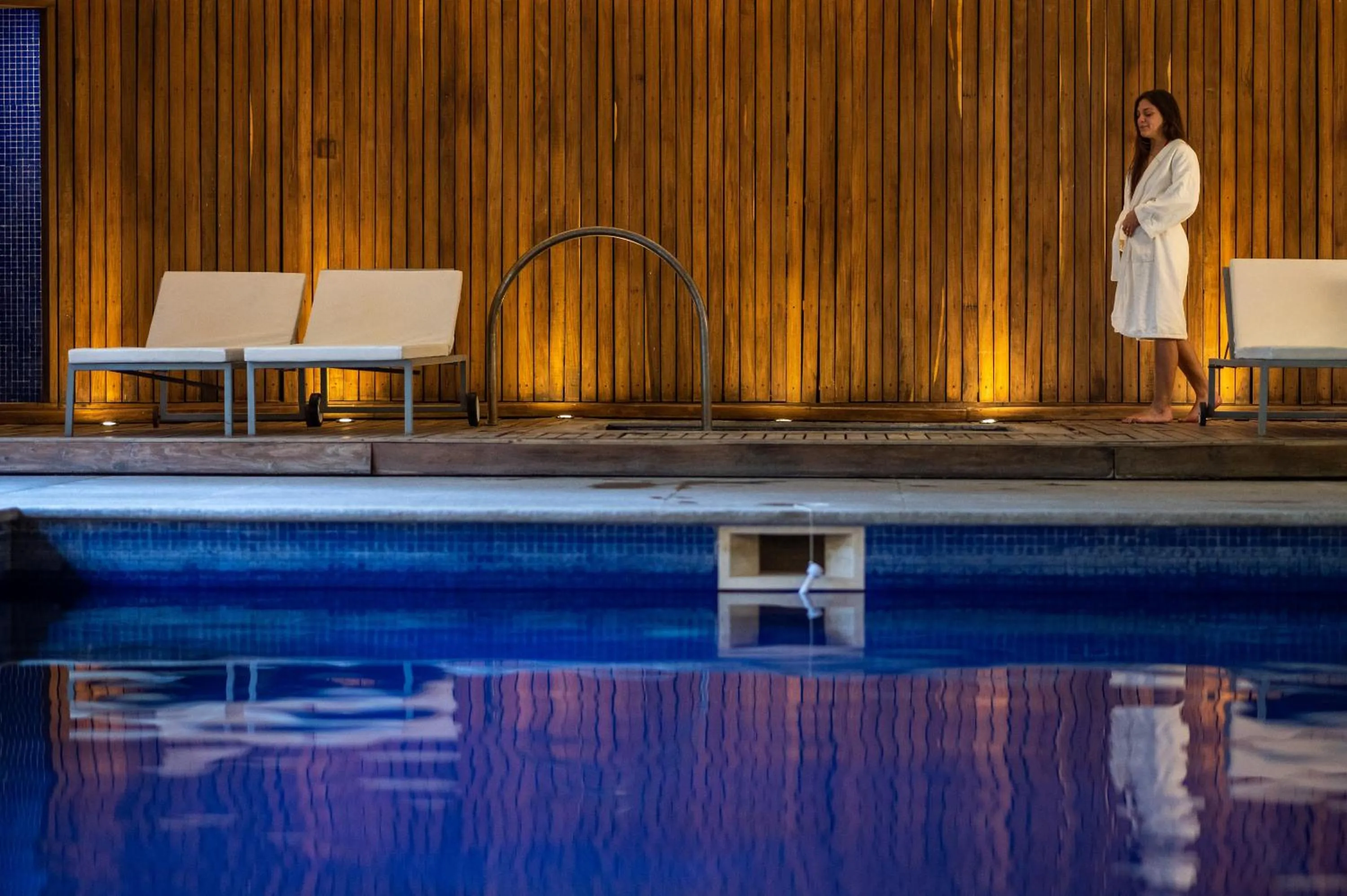 Swimming pool in Hotel del Bosque