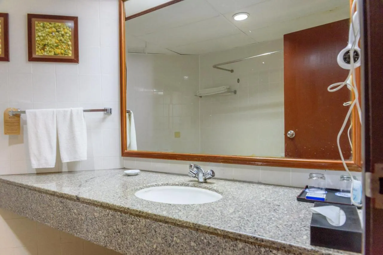 Bathroom in J Beach Suites At Rainbow Paradise