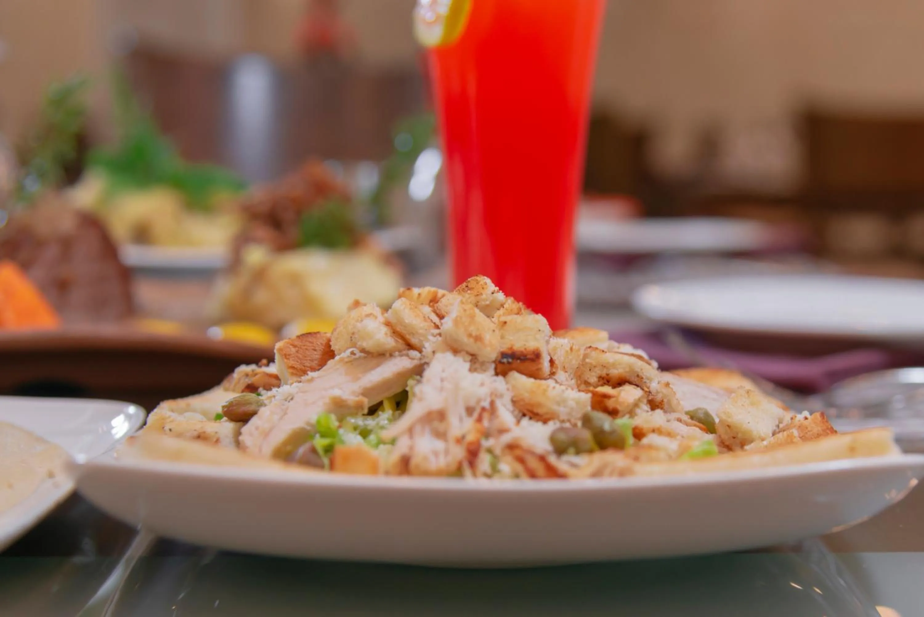 Food and drinks in Petra Elite Hotel