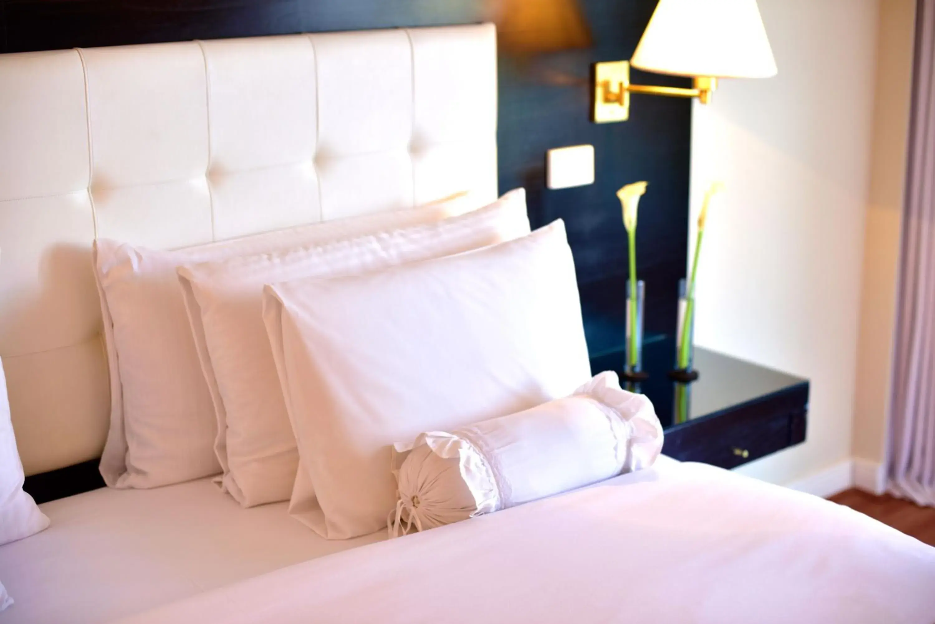 Decorative detail, Bed in Pestana Buenos Aires Decorative detail, Bed in Pestana Buenos Aires