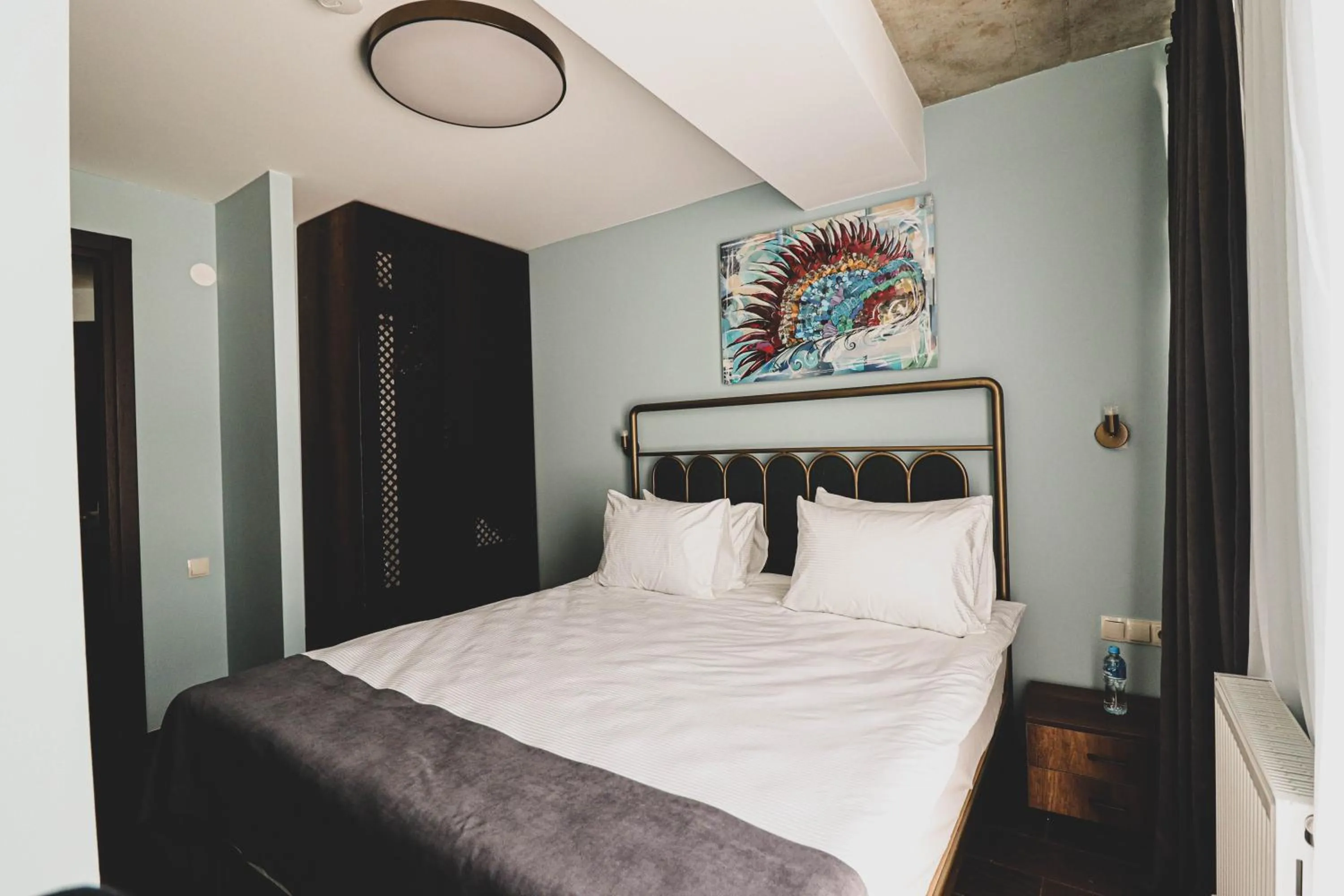 Bed in Paliani Hotel