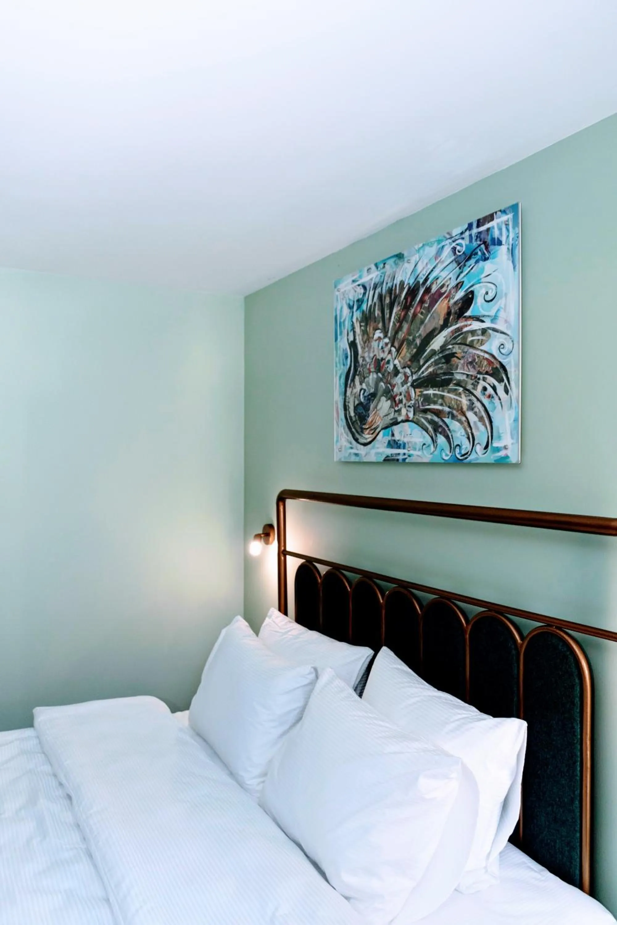 Bed in Paliani Hotel