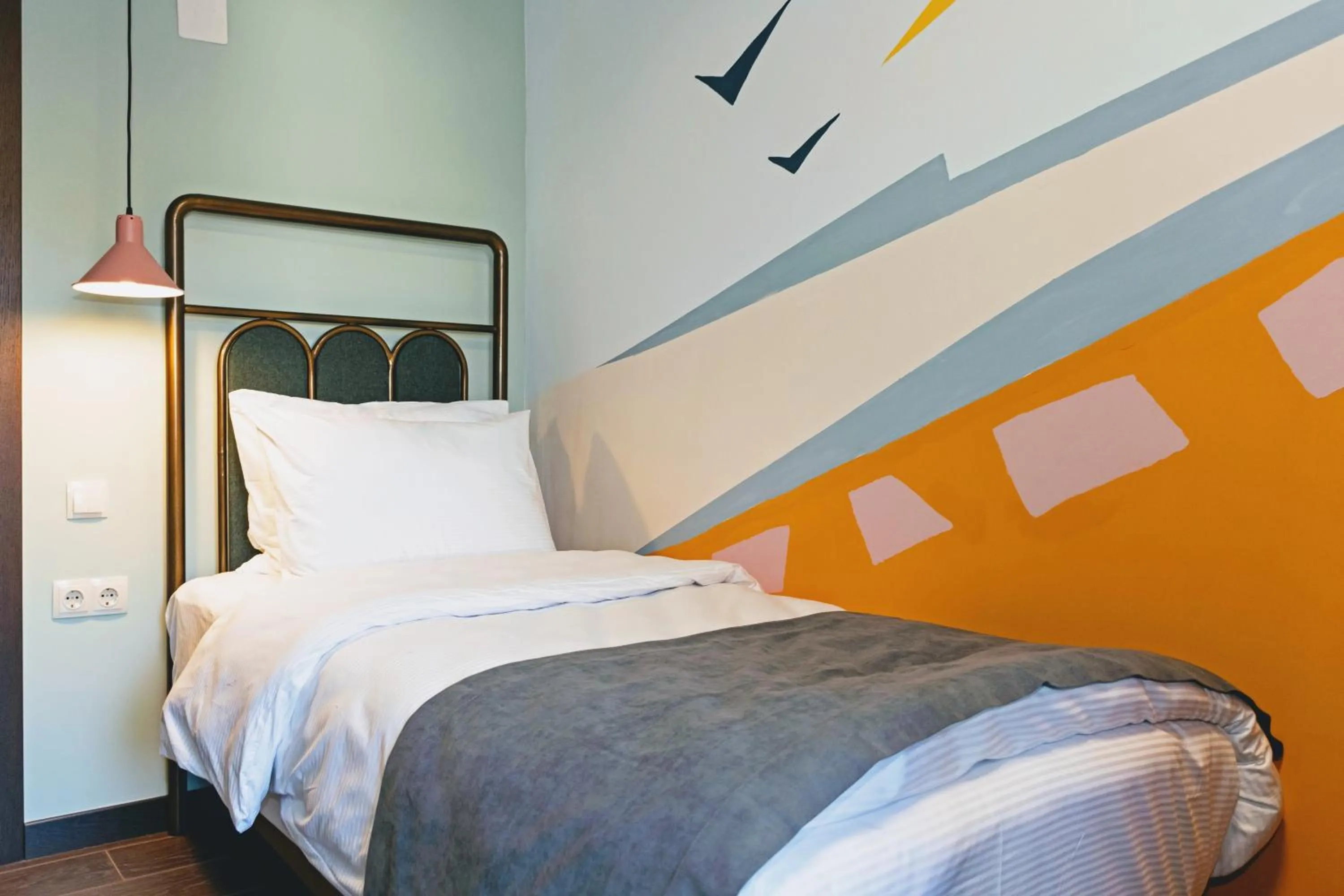 Bed in Paliani Hotel