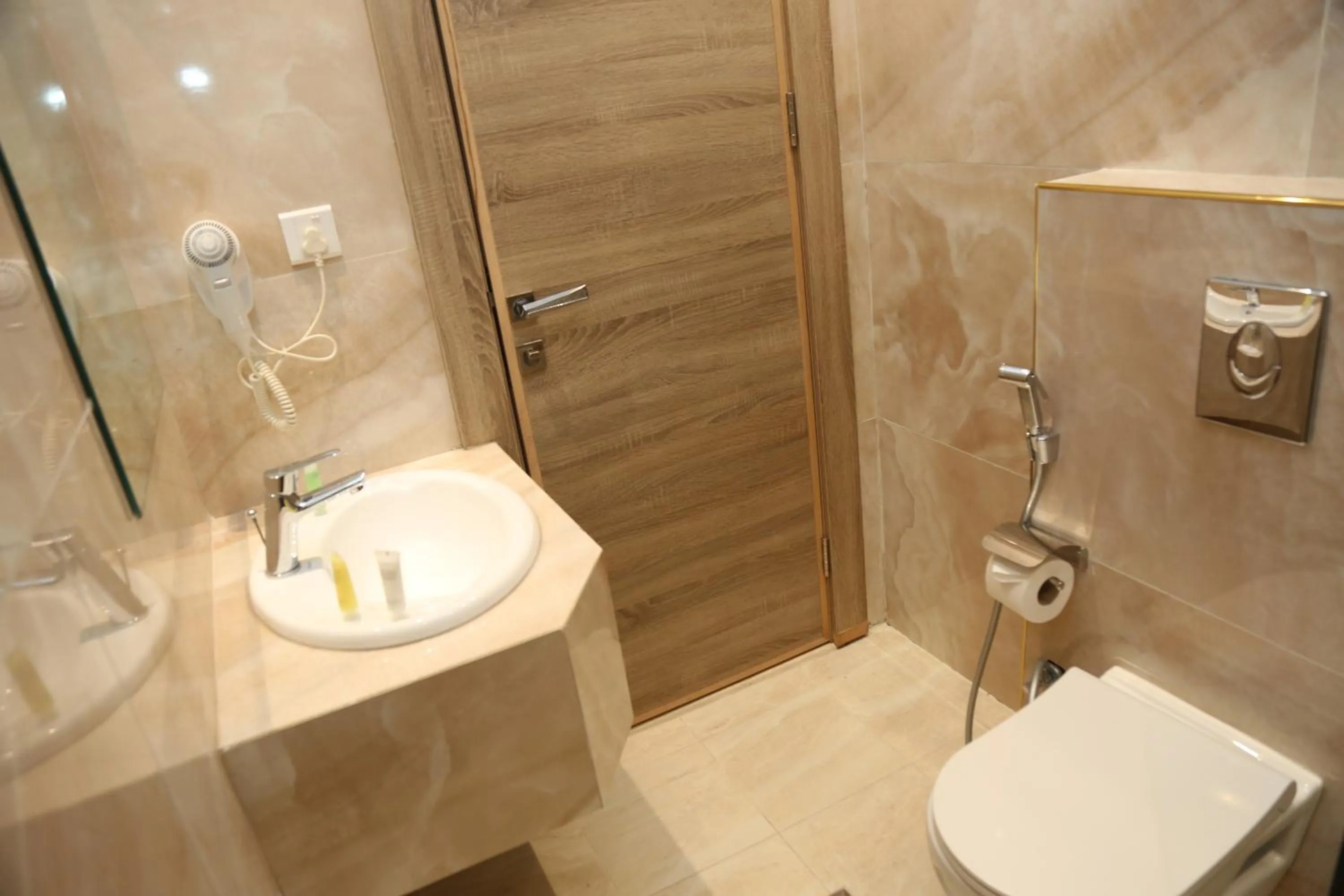 Bathroom in Turquoise Hotel