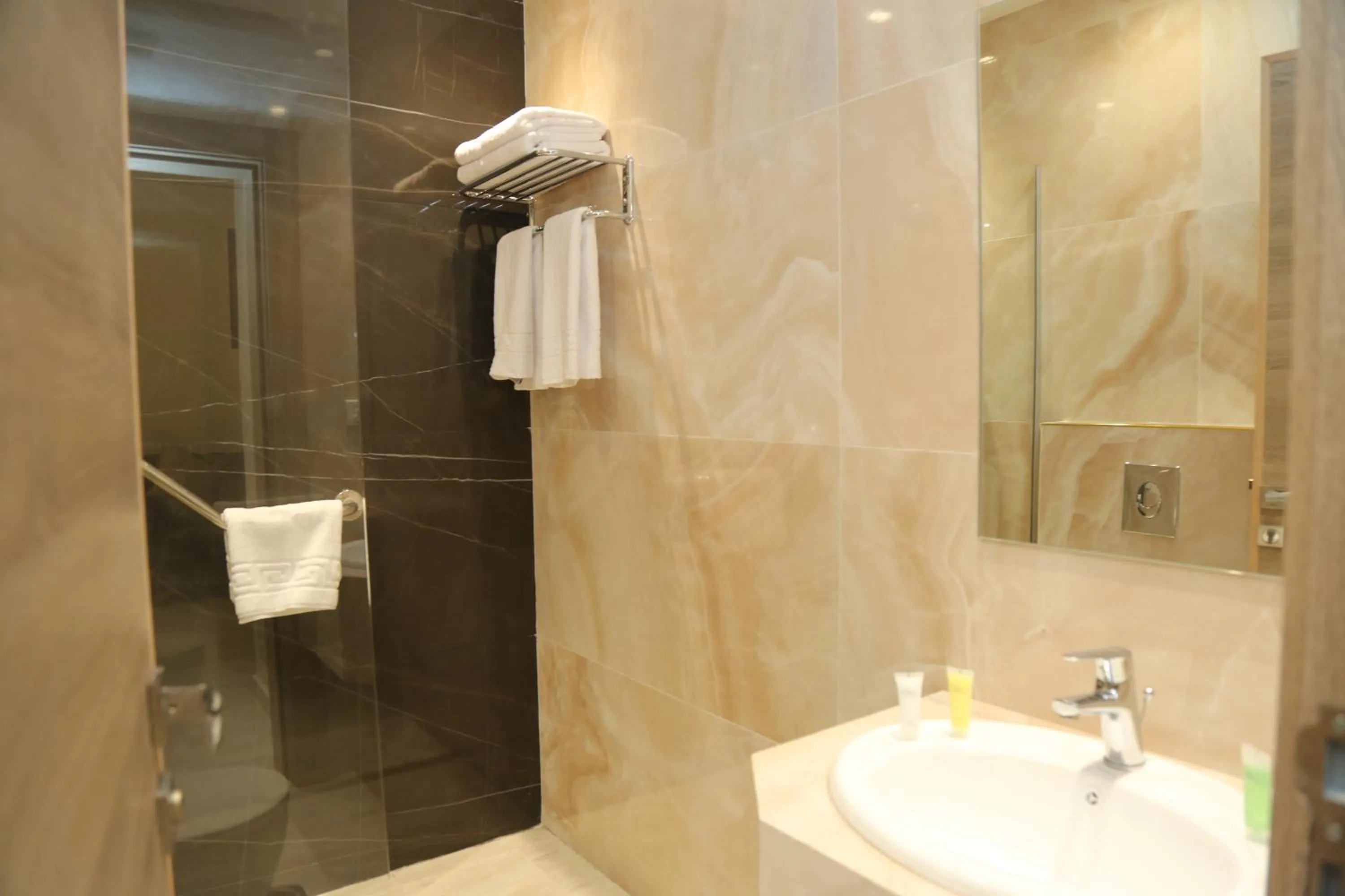 Bathroom in Turquoise Hotel