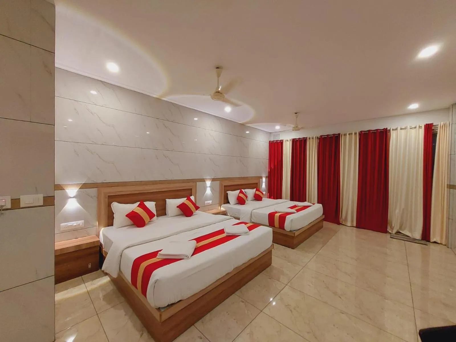 Bed in Mistica Munnar