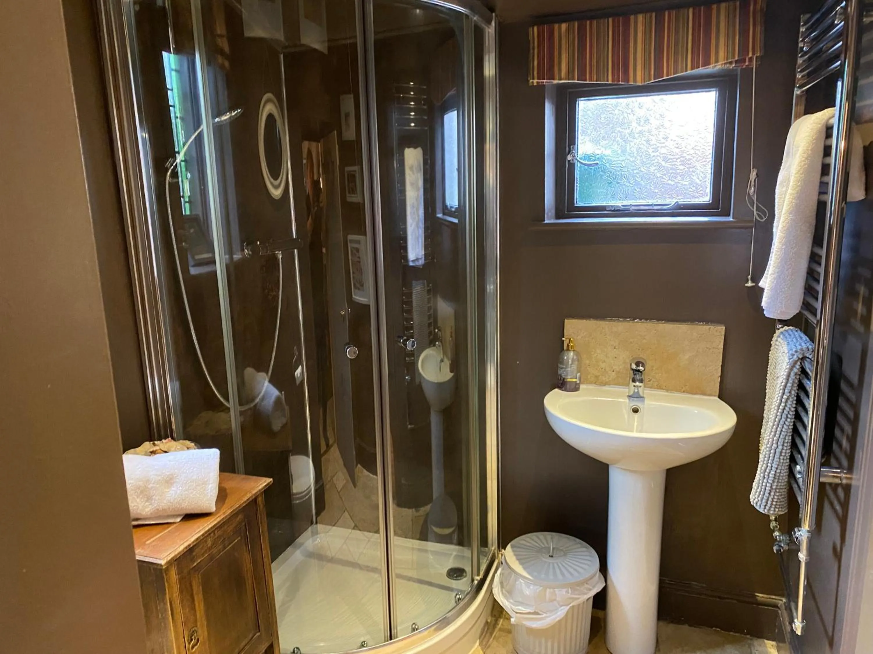 Shower in Stone Cottage