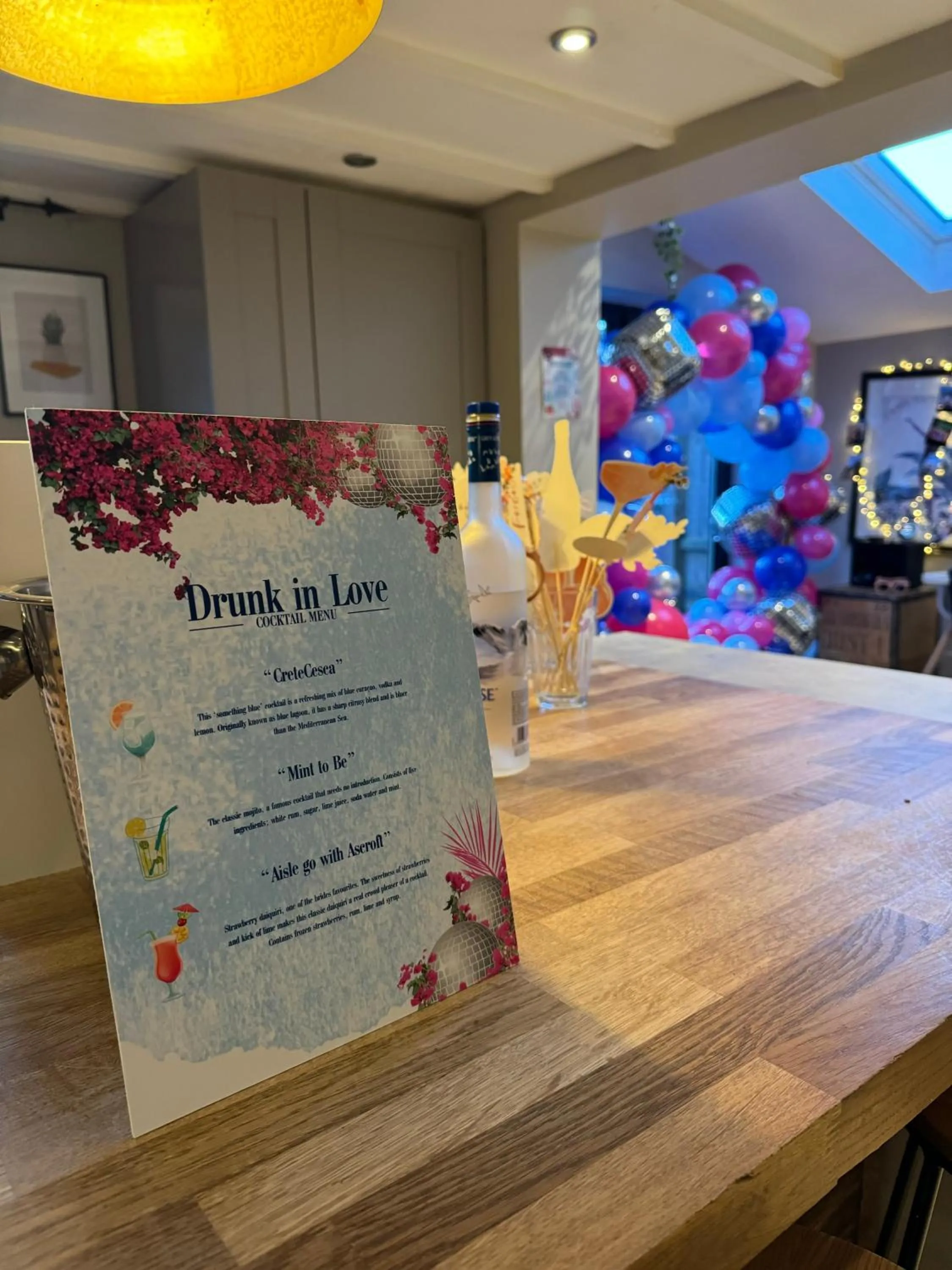 Text overlay in Stone Cottage