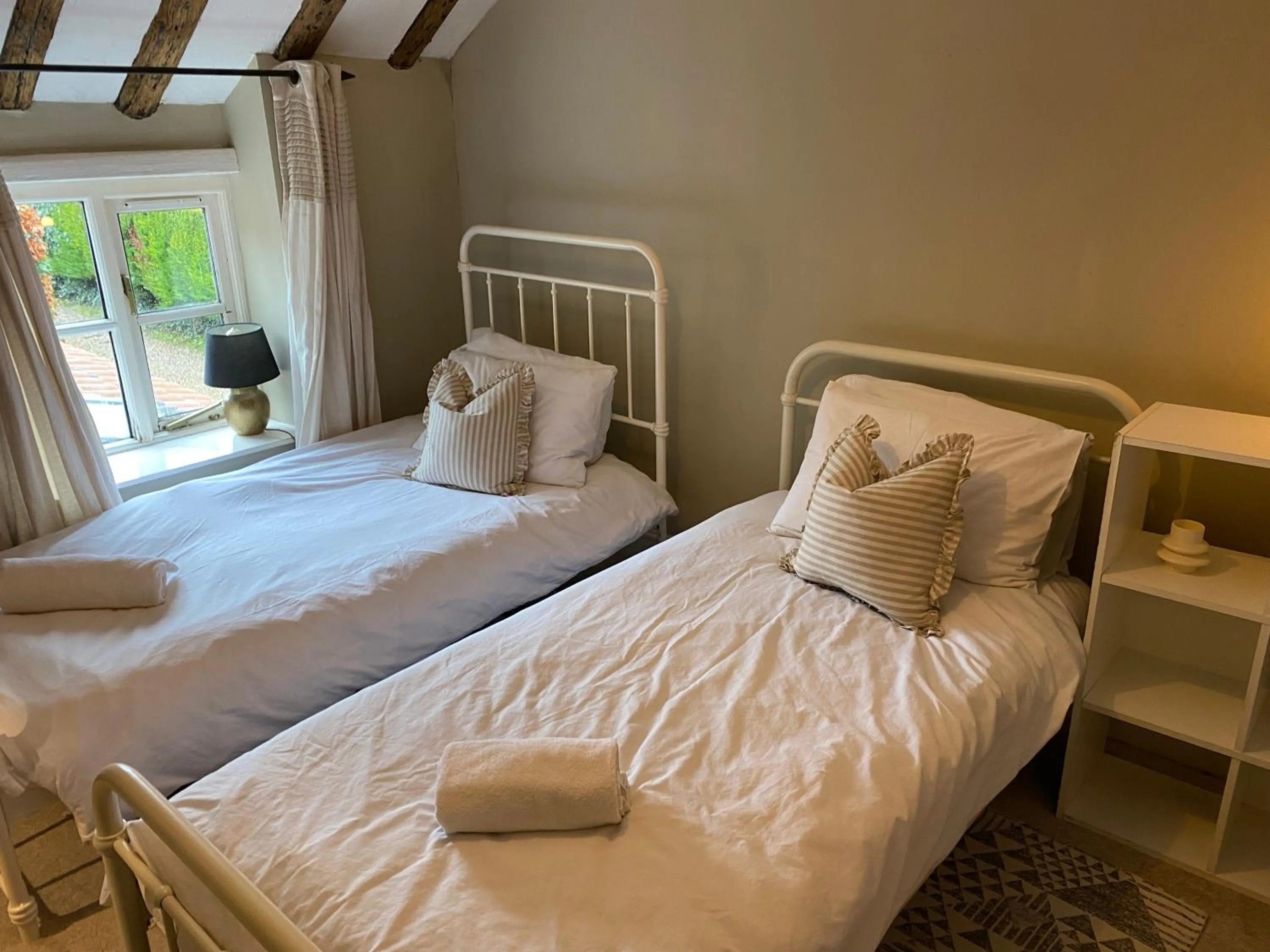 Bed in Stone Cottage