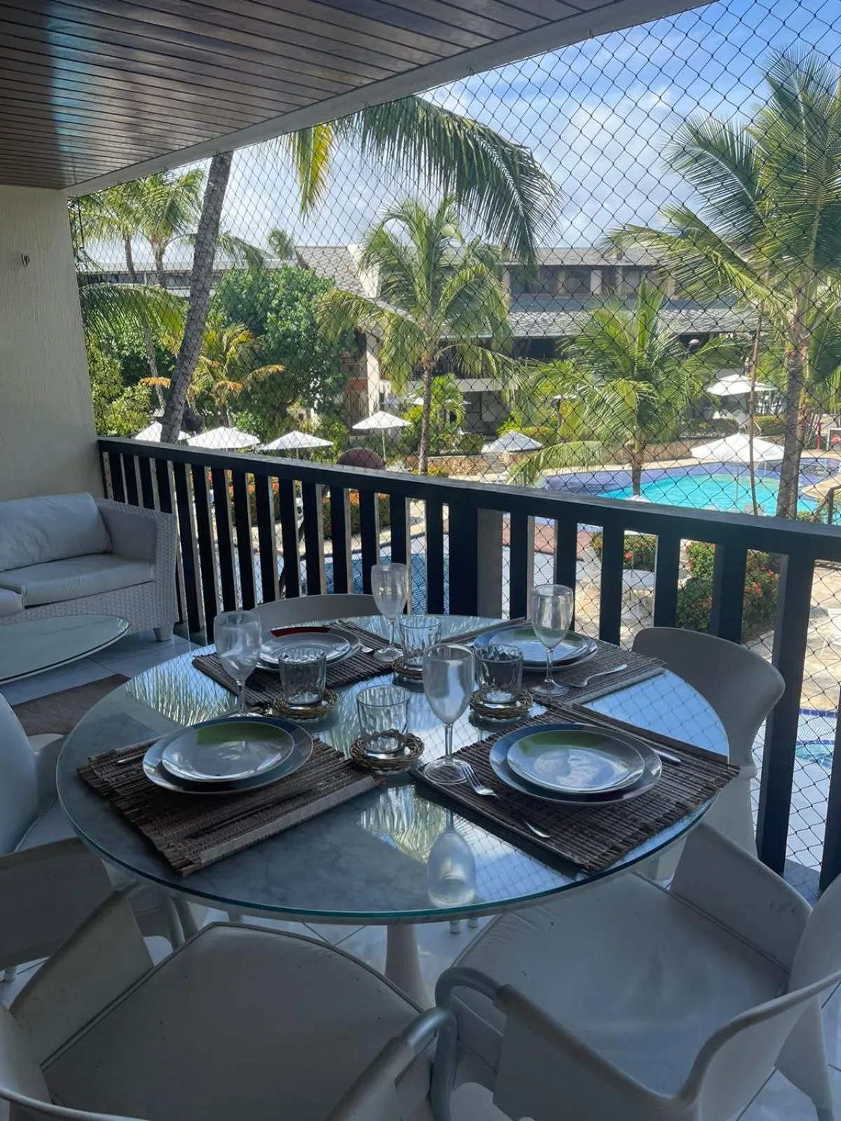 Balcony/Terrace in Flat NANNAI RESIDENCE