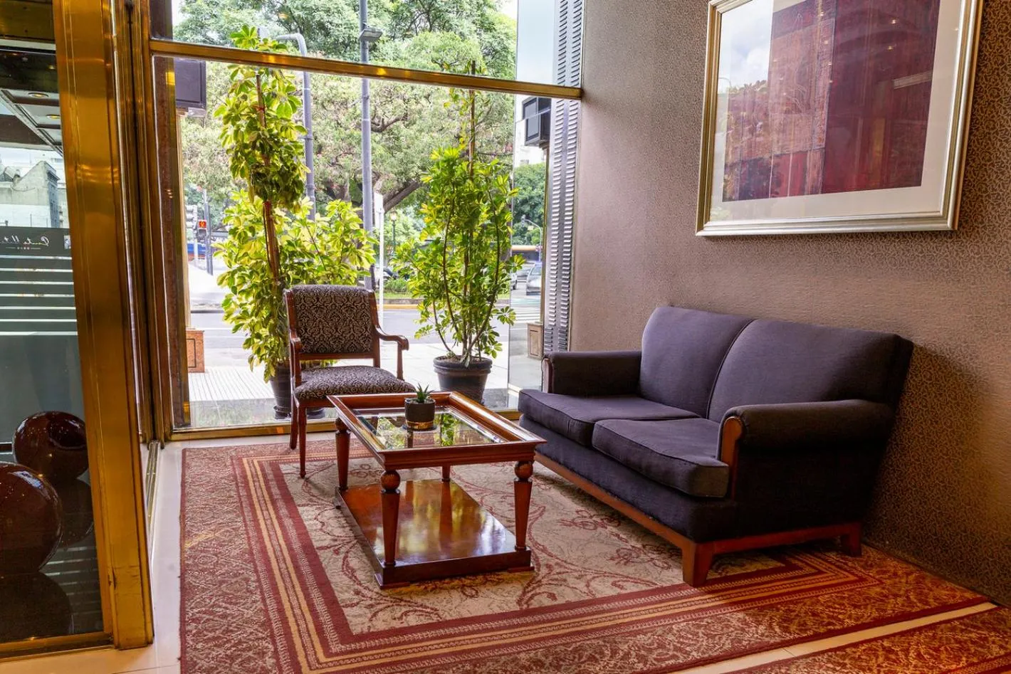 Living room in Hotel Conte