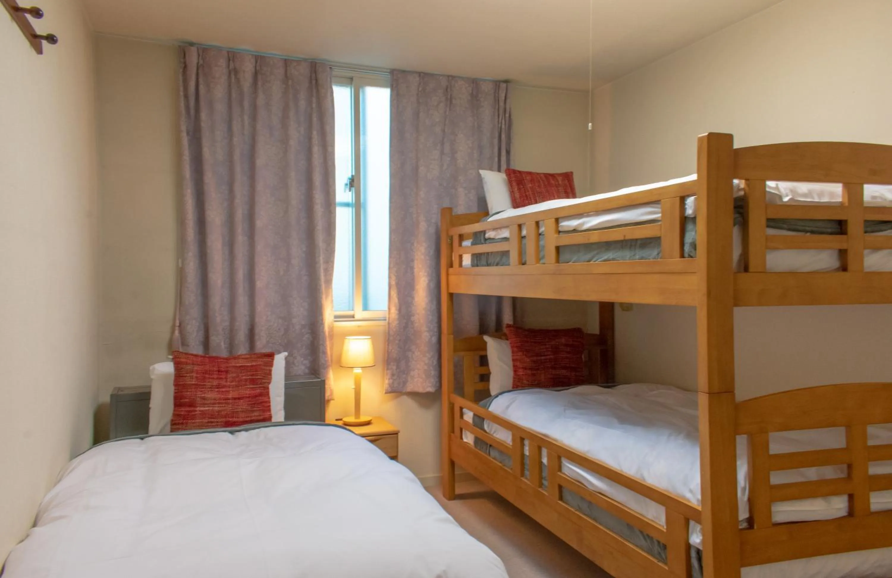 Bed in T Square Hakuba