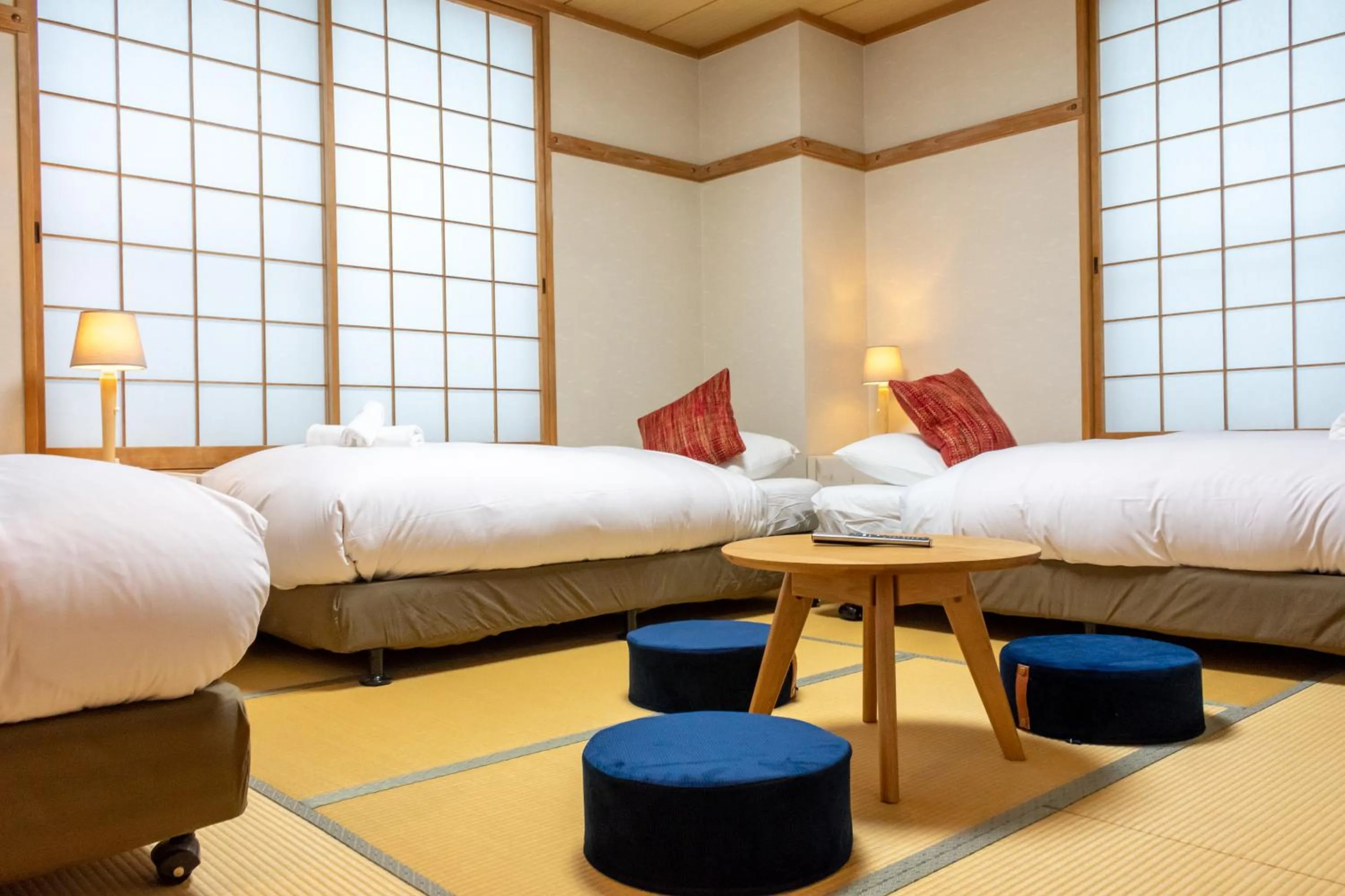 Bed in T Square Hakuba