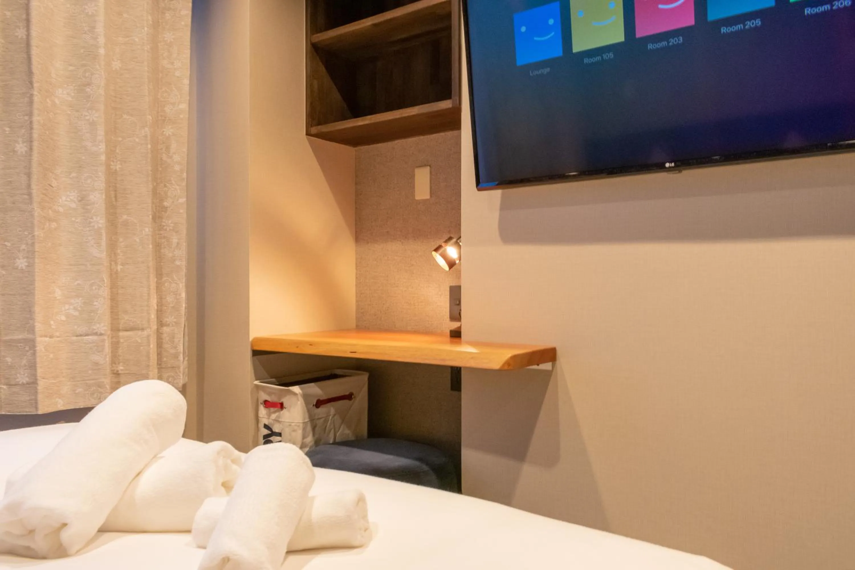 Bed in T Square Hakuba