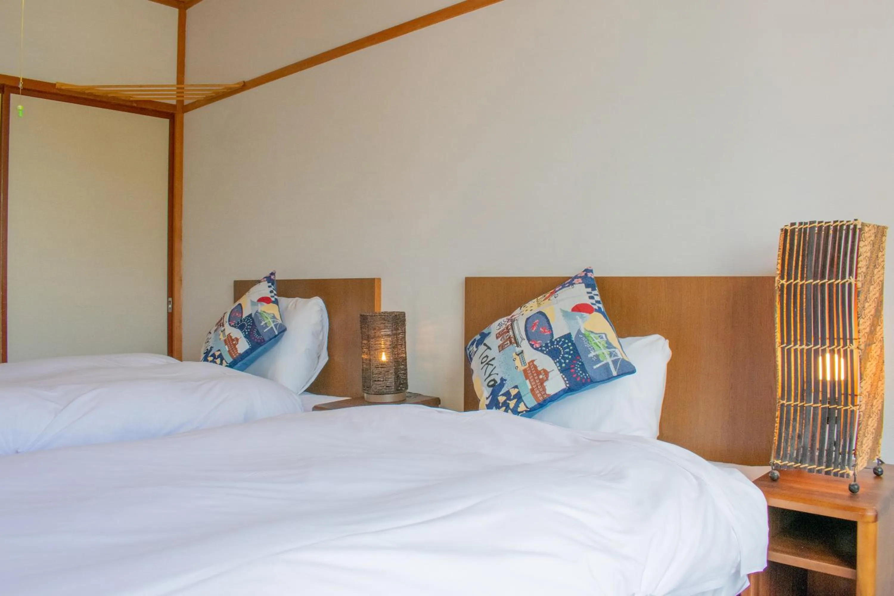 Bed in T Square Hakuba