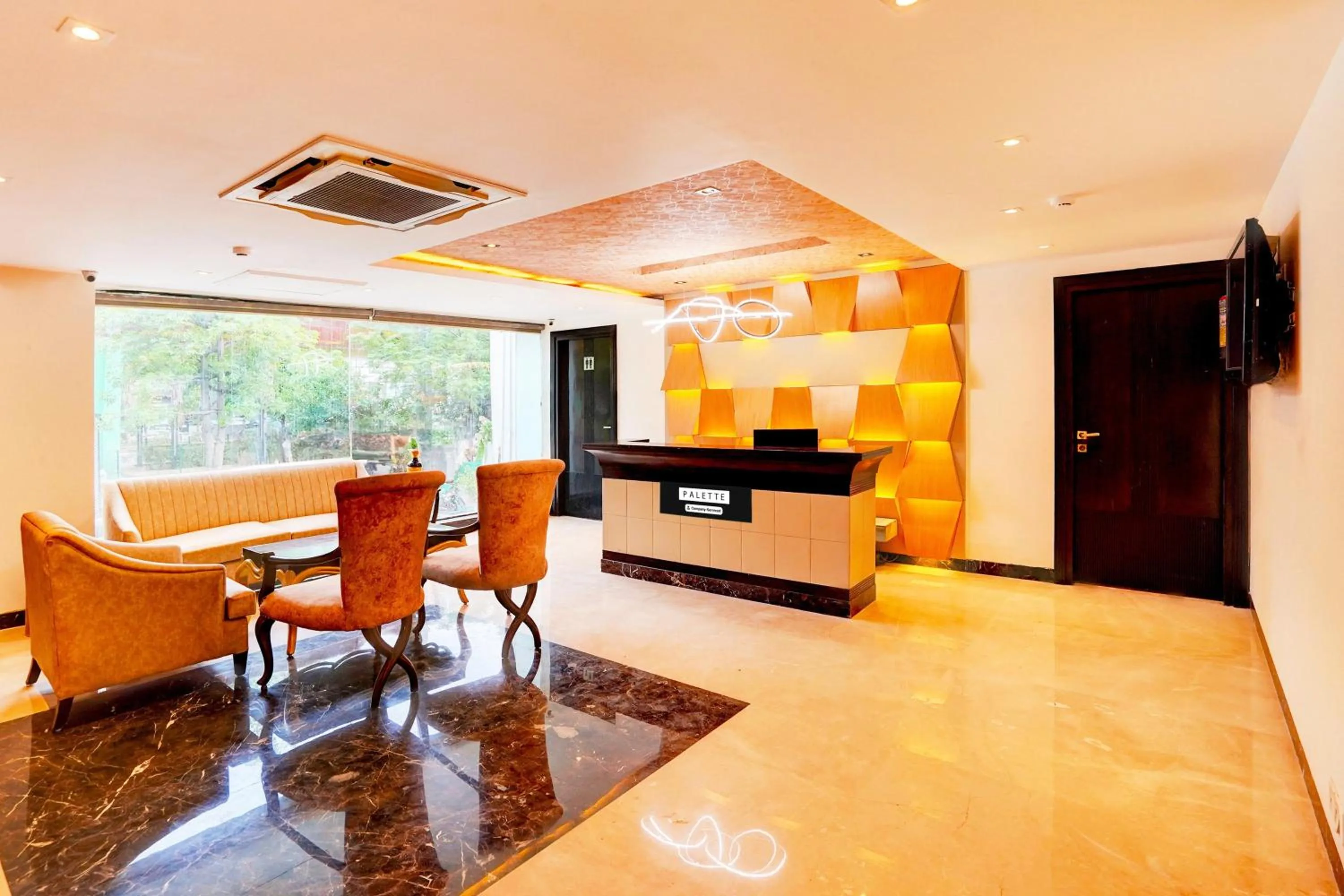 Lobby or reception in Palette South Delhi Formerly Imperial Villa