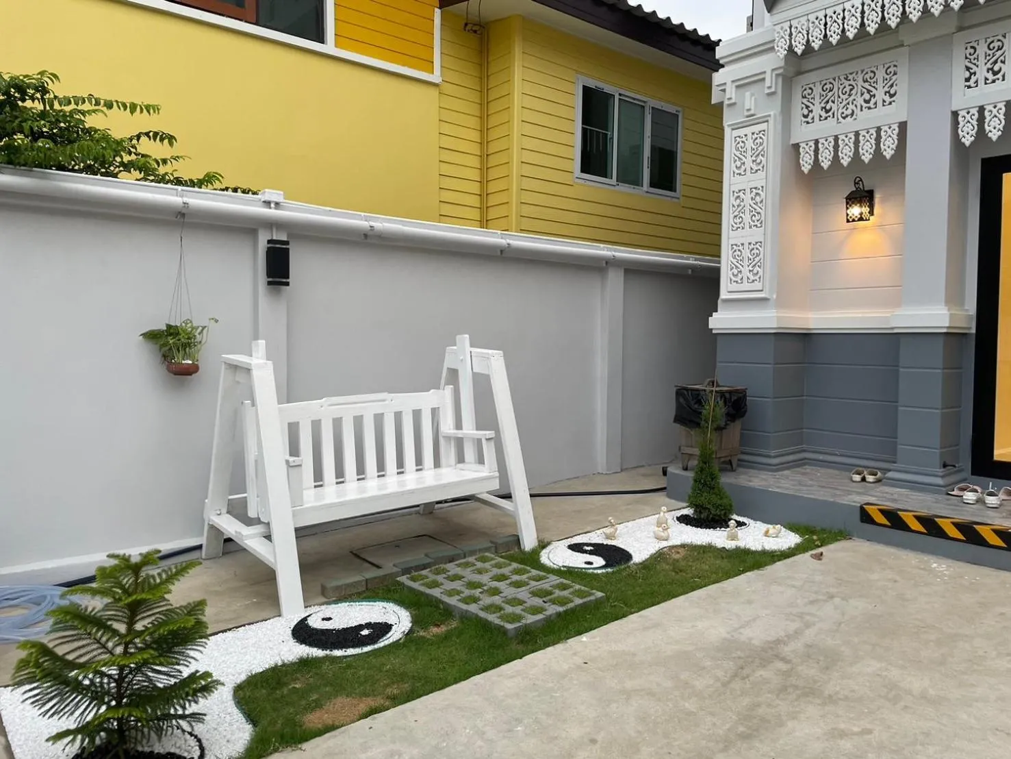 Garden in Airport one station hometel - Suvarnabhumi - SHA Extra Plus