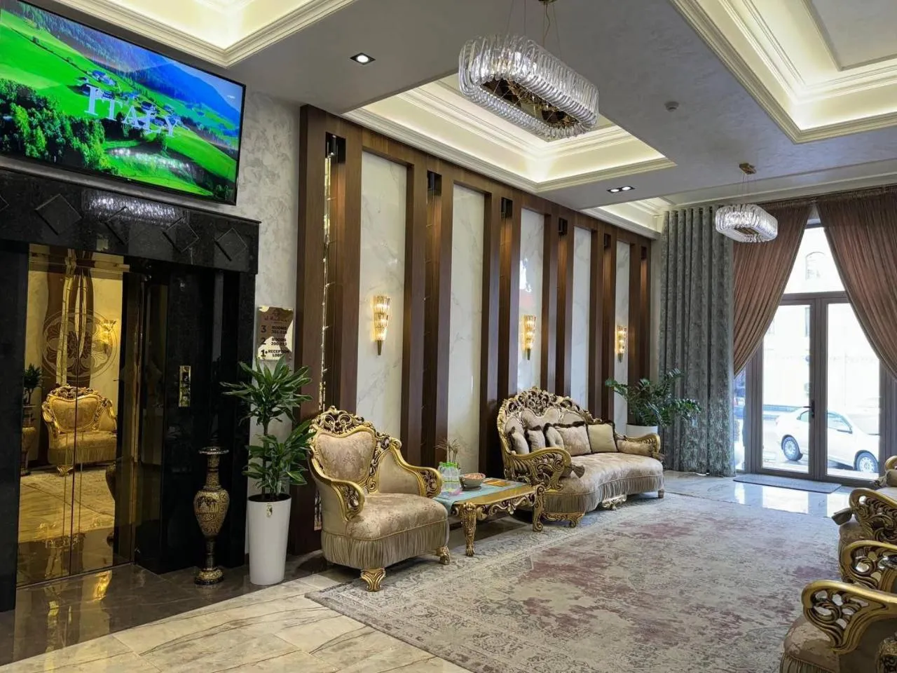 TV and multimedia in al Madina Hotel Samarkand