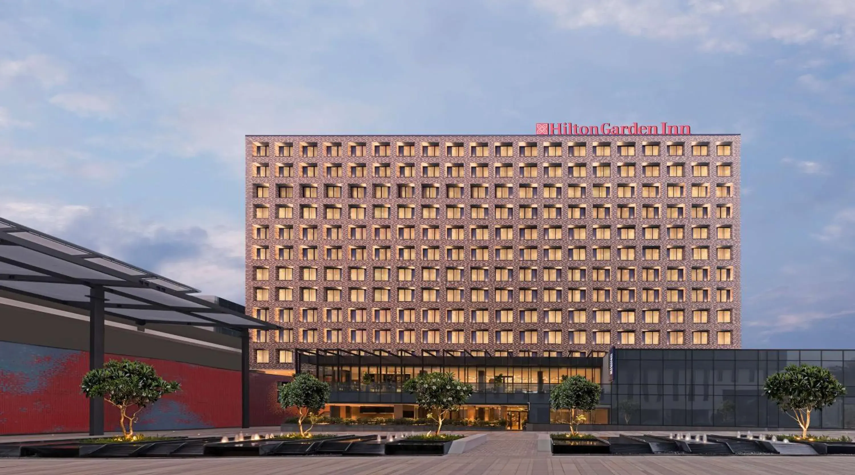 Property building in Hilton Garden Inn Bengaluru Embassy Manyata Business Park Property building in Hilton Garden Inn Bengaluru Embassy Manyata Business Park