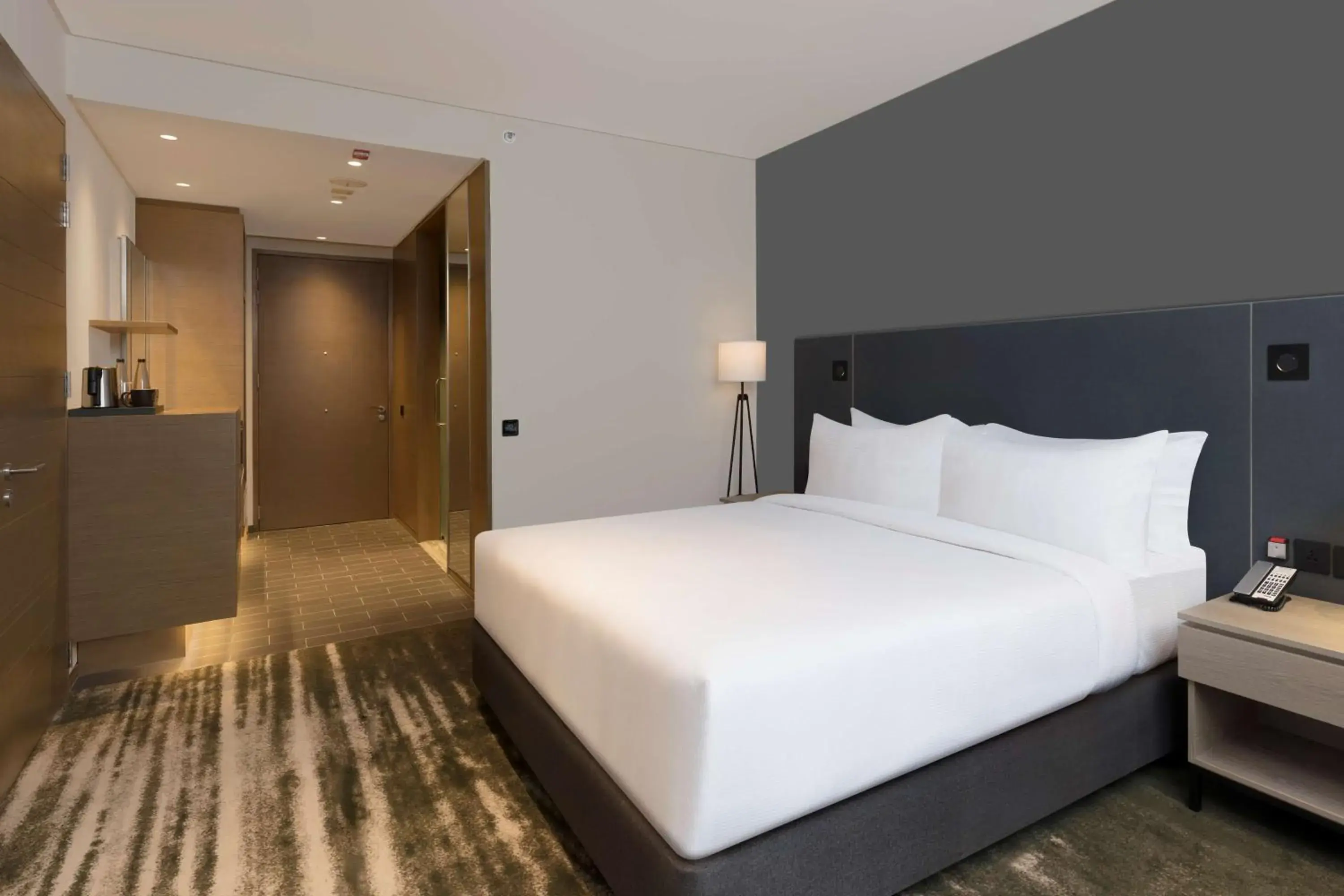 Bed in Hilton Garden Inn Bengaluru Embassy Manyata Business Park Bed in Hilton Garden Inn Bengaluru Embassy Manyata Business Park