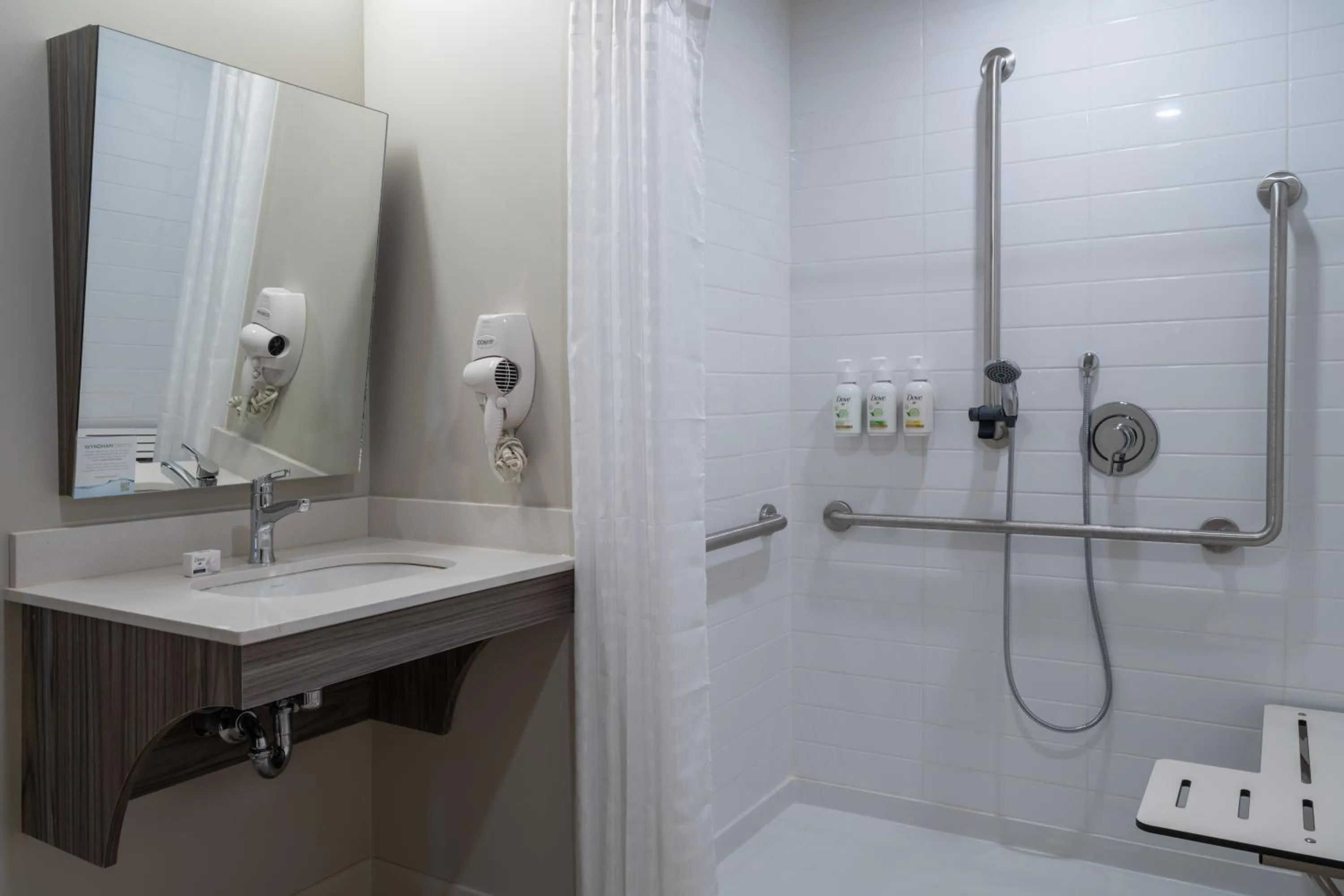 Bathroom in Microtel Inn & Suites by Wyndham Kanata Ottawa West