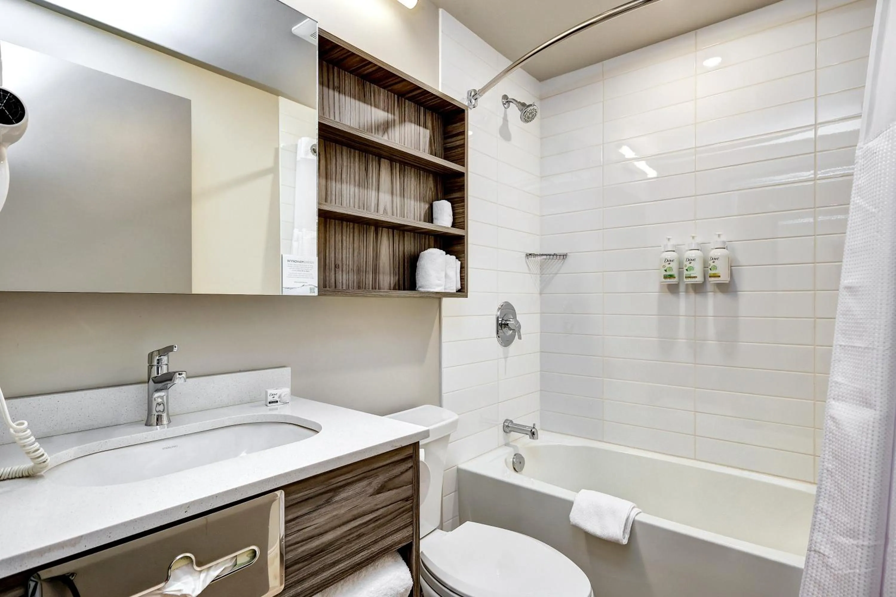 Bathroom in Microtel Inn & Suites by Wyndham Kanata Ottawa West