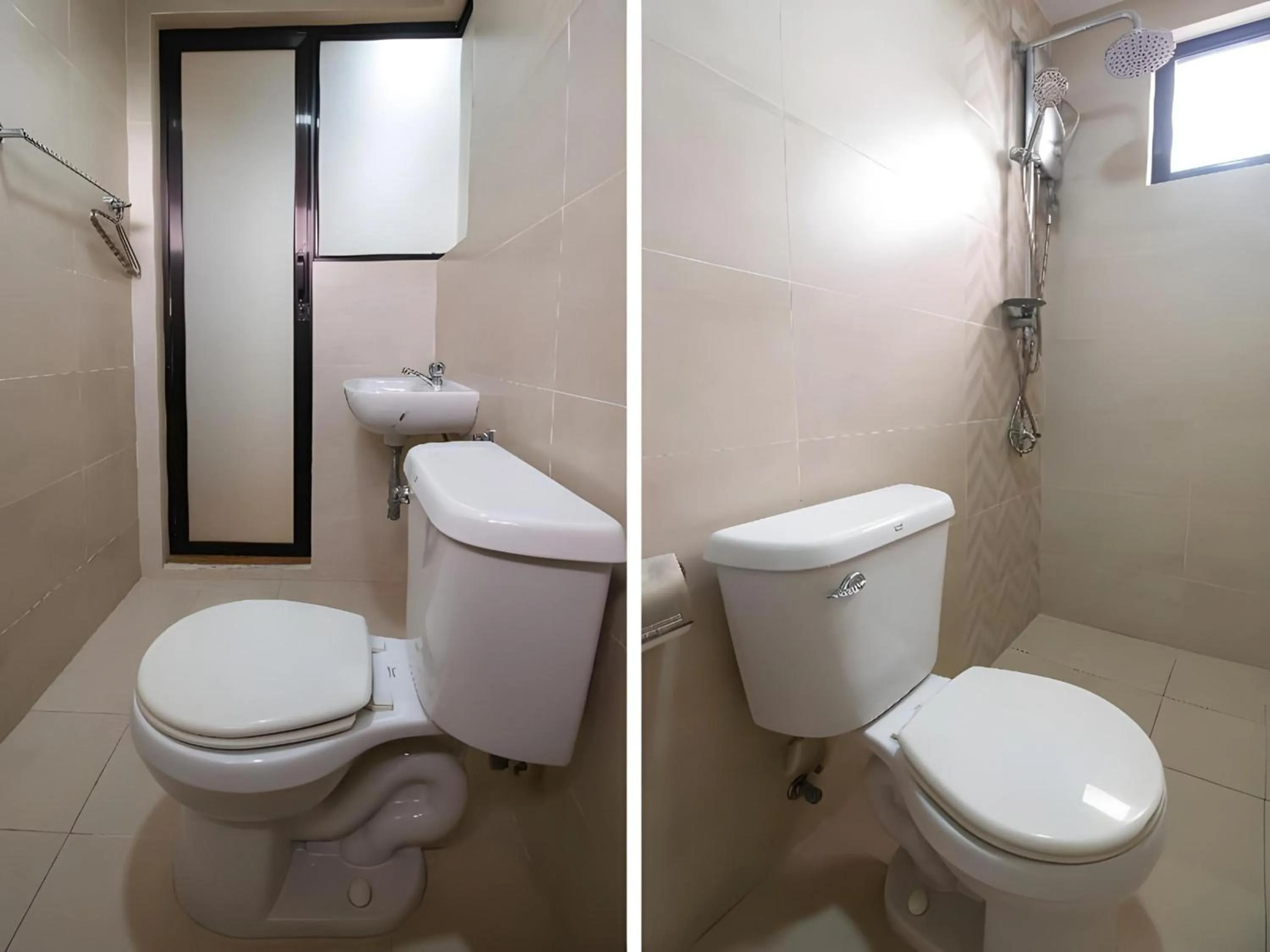 Bathroom in Super OYO 832 The Teepee Place Hostel & Residence Inn