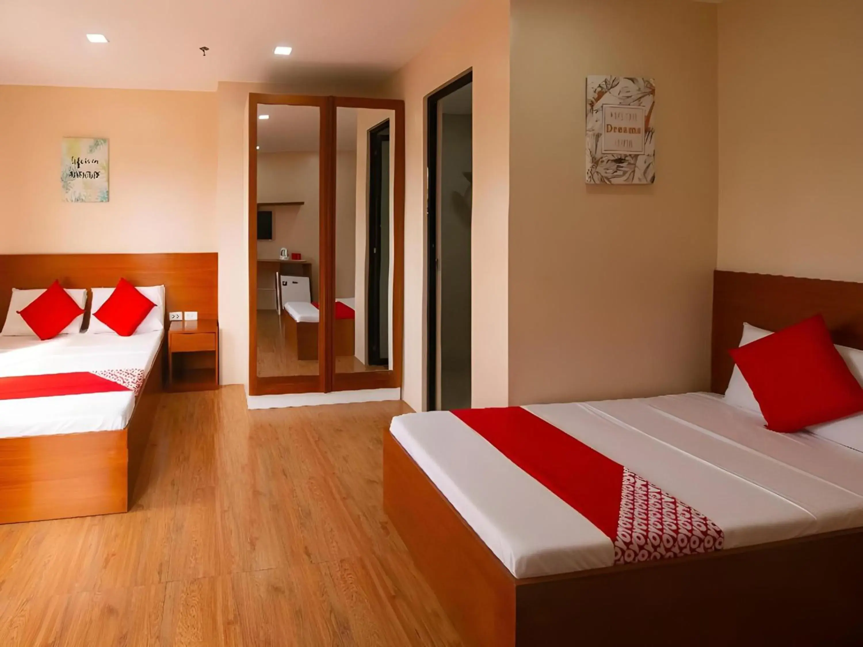 Bedroom, Bed in Super OYO 832 The Teepee Place Hostel & Residence Inn Bedroom, Bed in Super OYO 832 The Teepee Place Hostel & Residence Inn