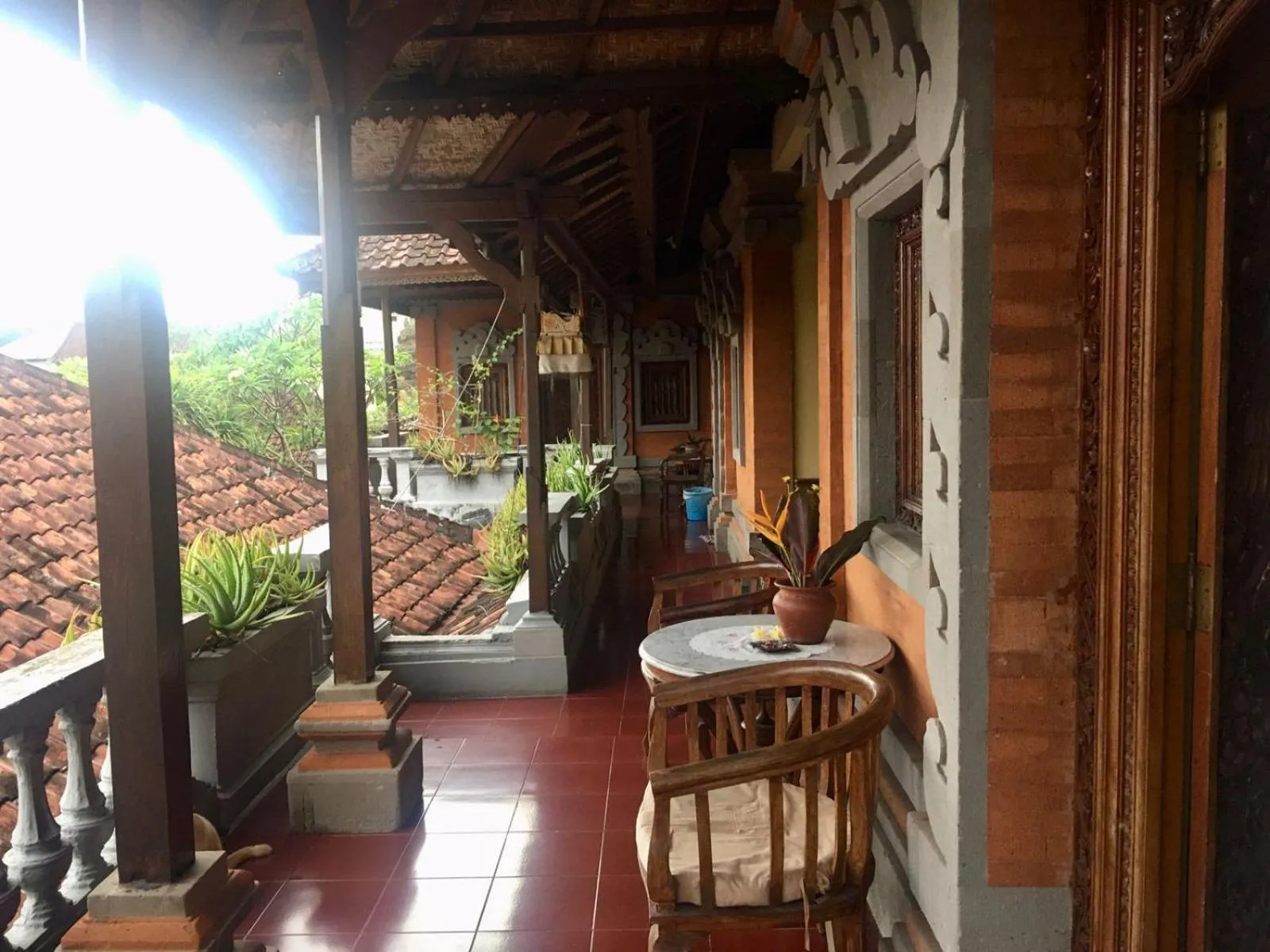 Seating area in Puri Mandala Kaleran