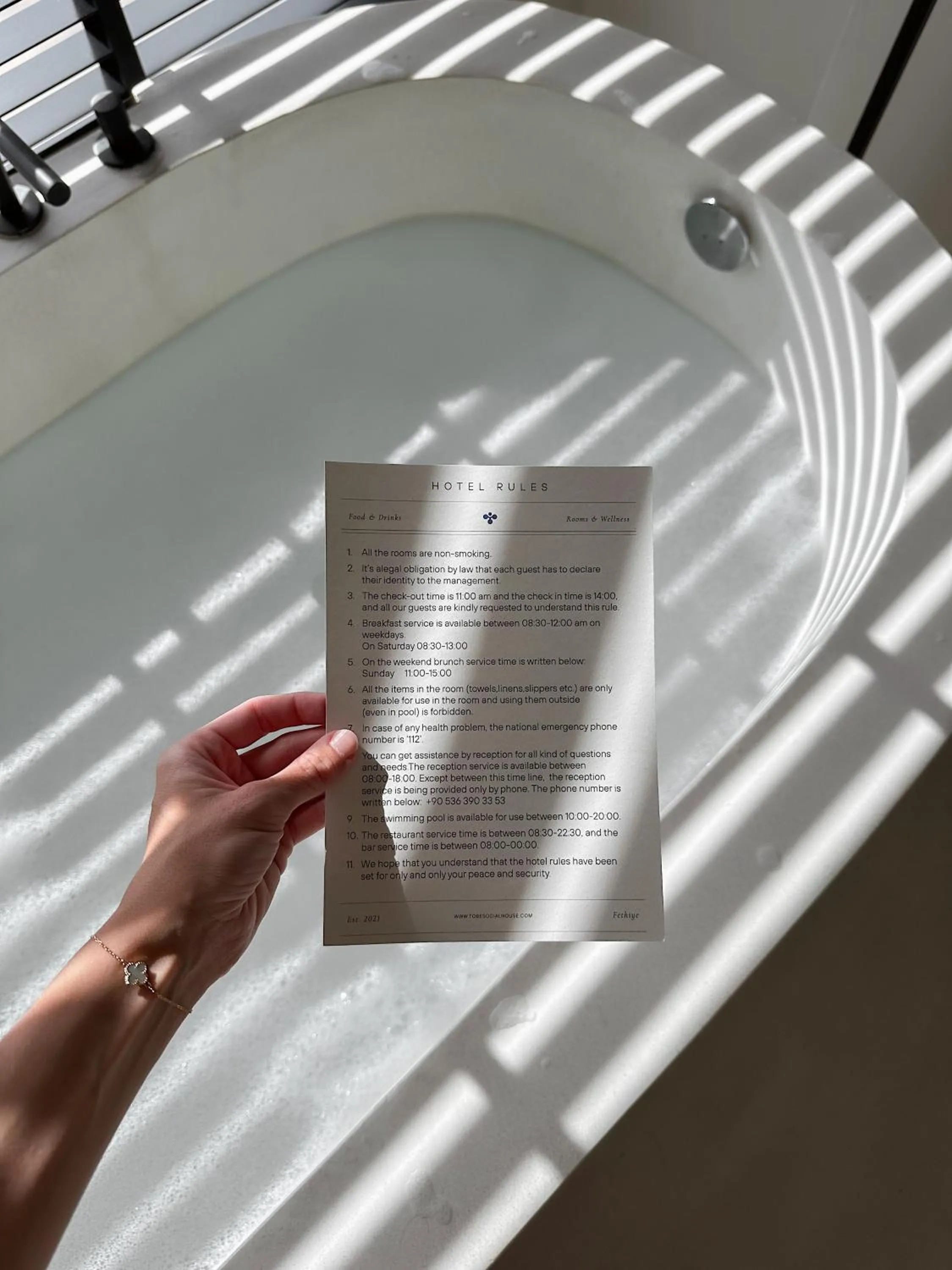 Bath in To Be Social House