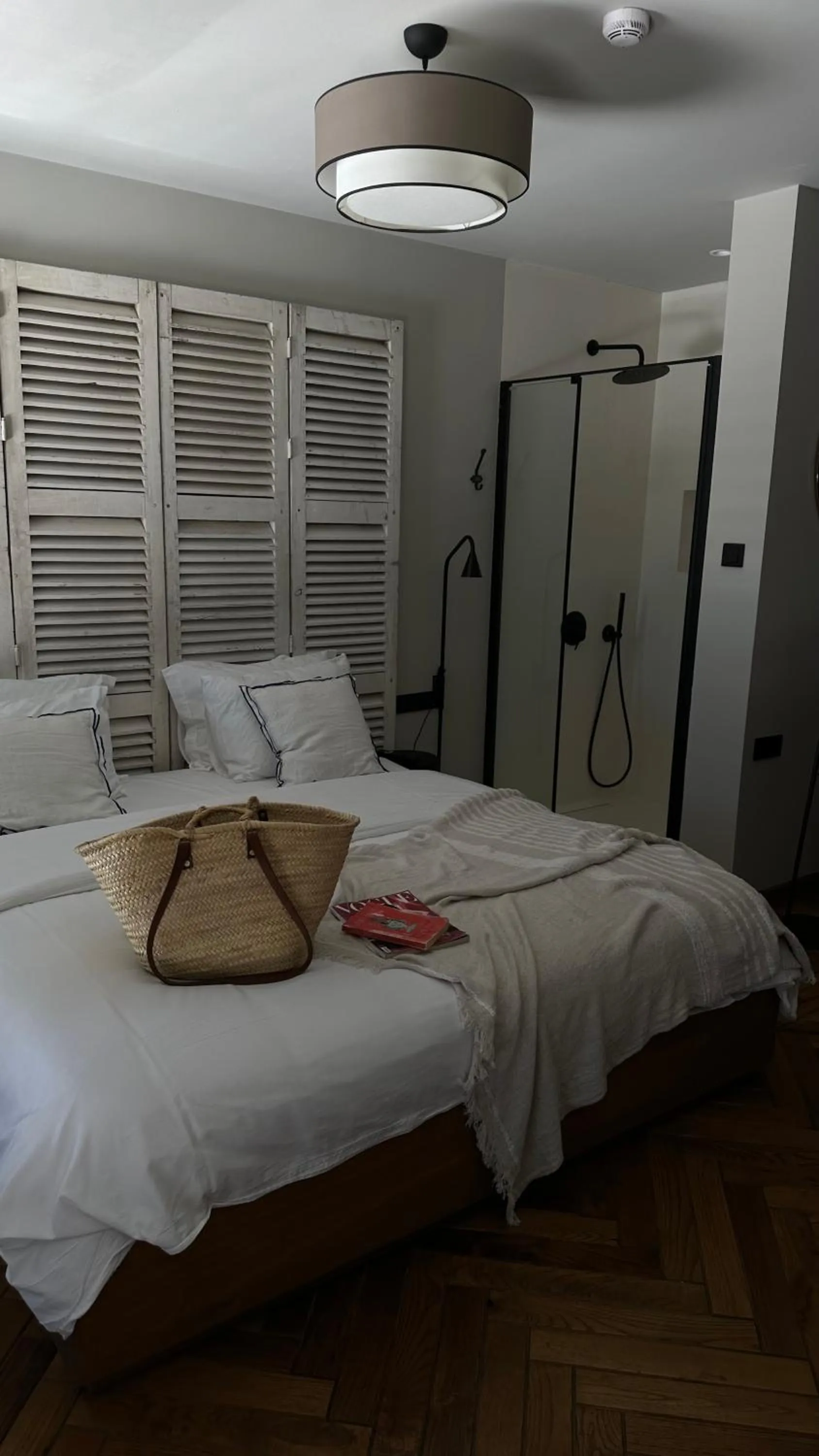 Shower, Bed in To Be Social House