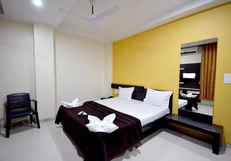 Bed in Hotel sai kanhaiya