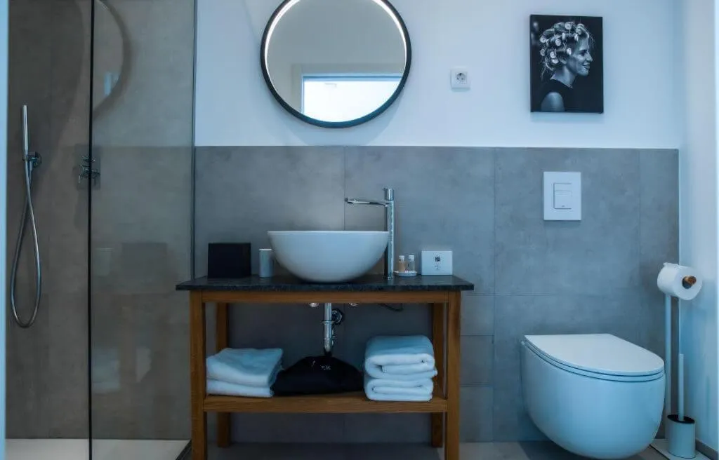 Bathroom in Hotel Belmur