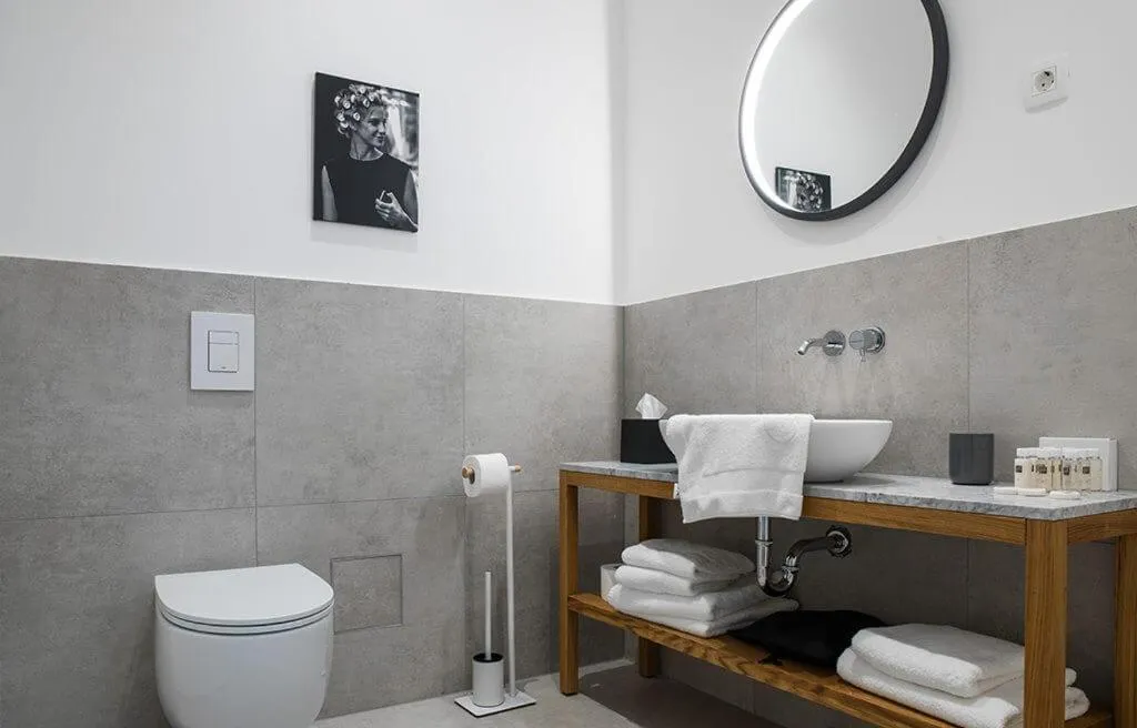 Bathroom in Hotel Belmur