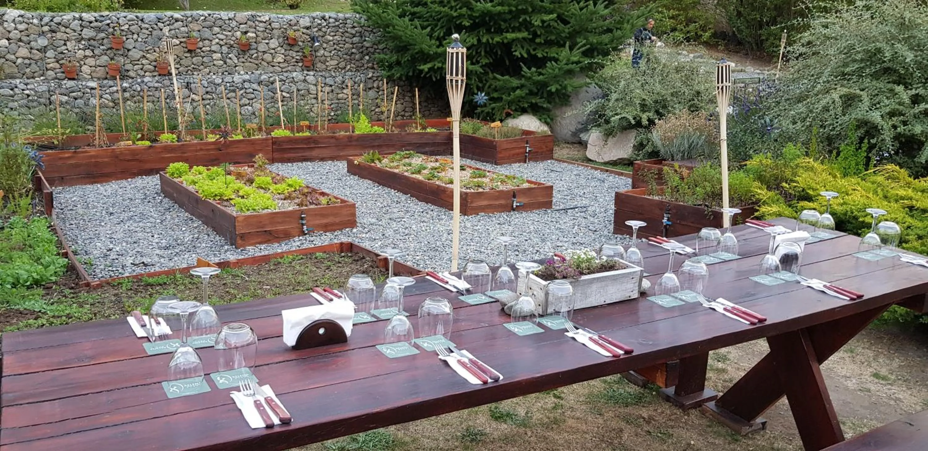 Patio in Xelena Hotel & Suites