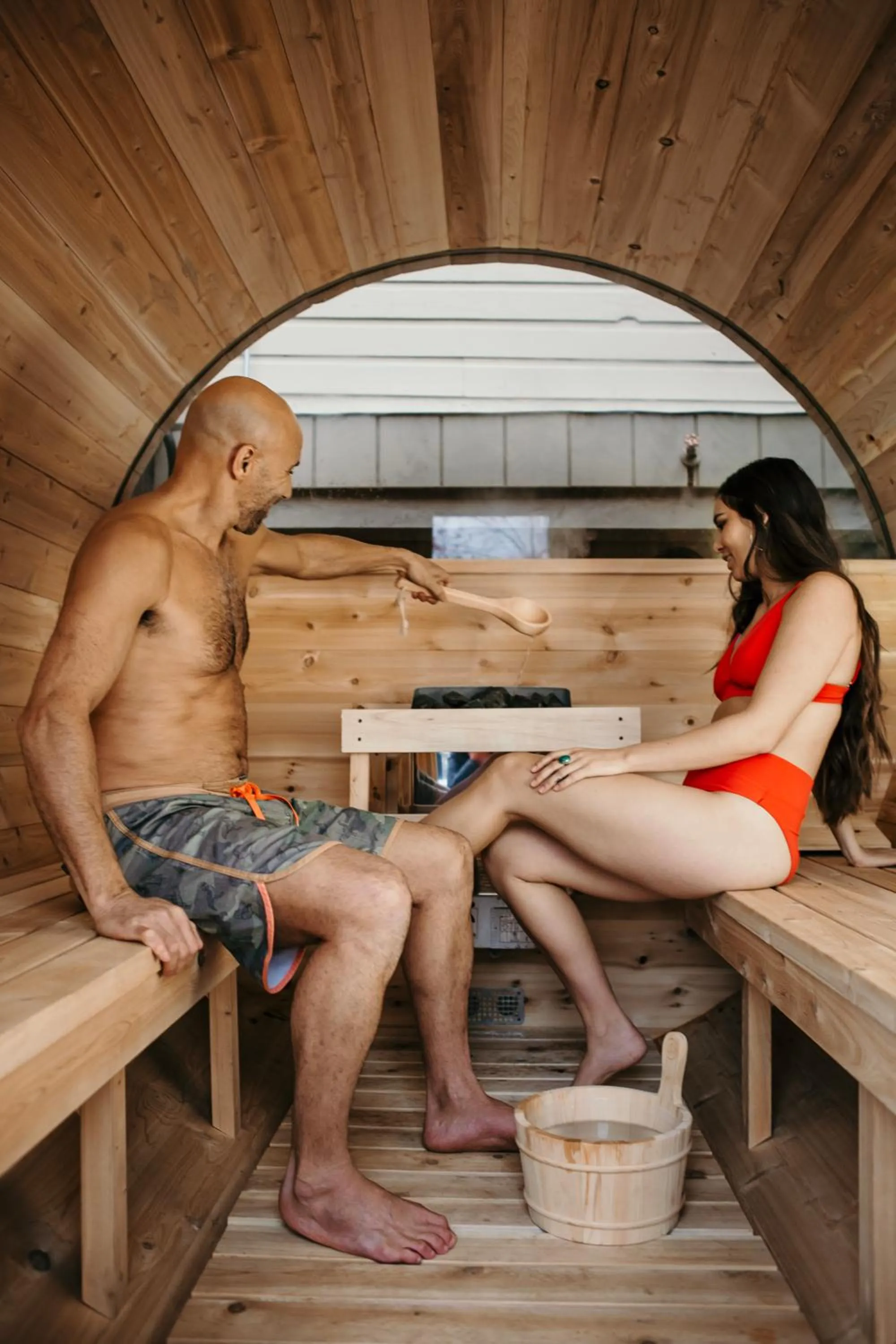 Sauna in Stirling All Suites Hotel