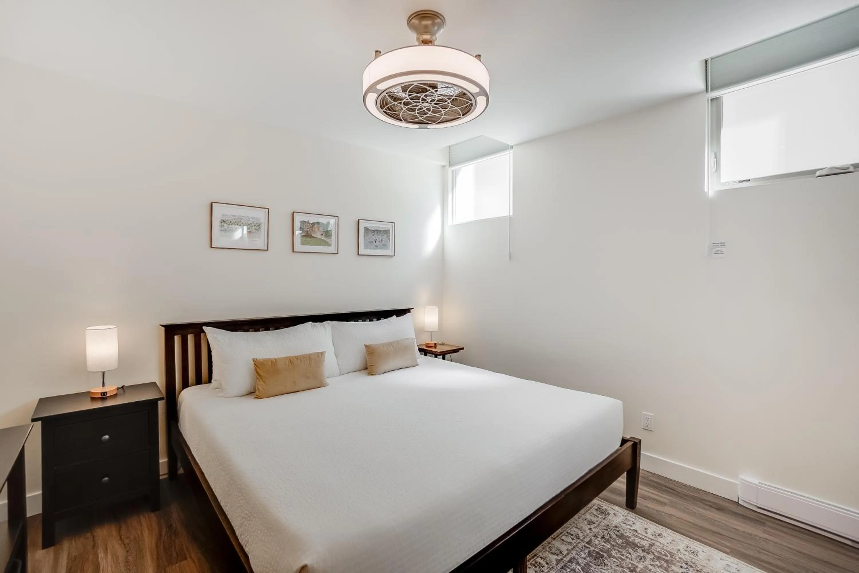 Bed in Stirling All Suites Hotel