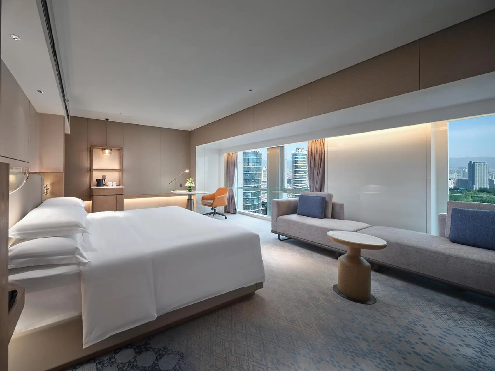 Bed in Crowne Plaza Hohhot City Center